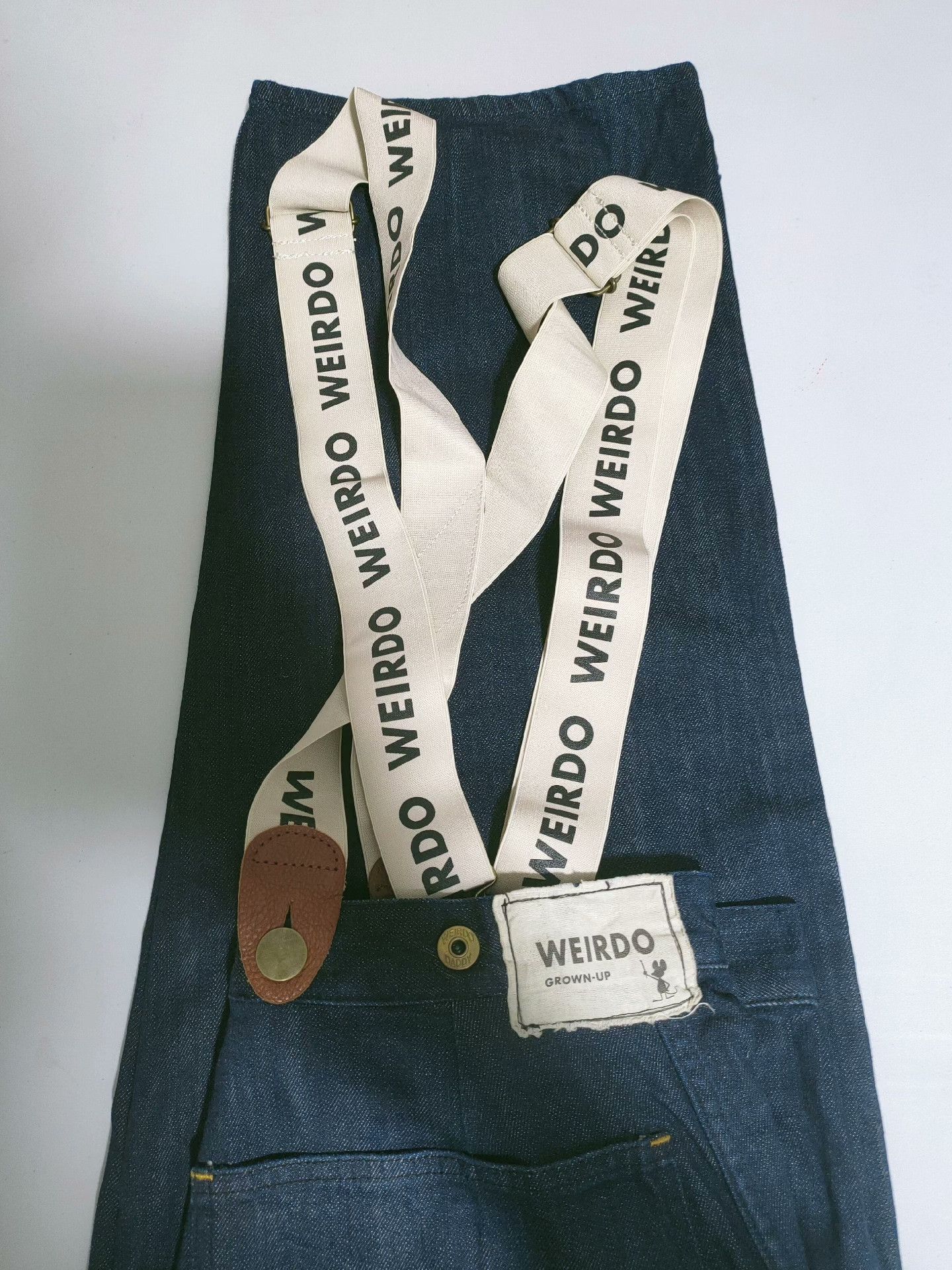 Vintage Gladhand Weirdo Denim Overalls Size US 34 / EU 50 - 5 Thumbnail