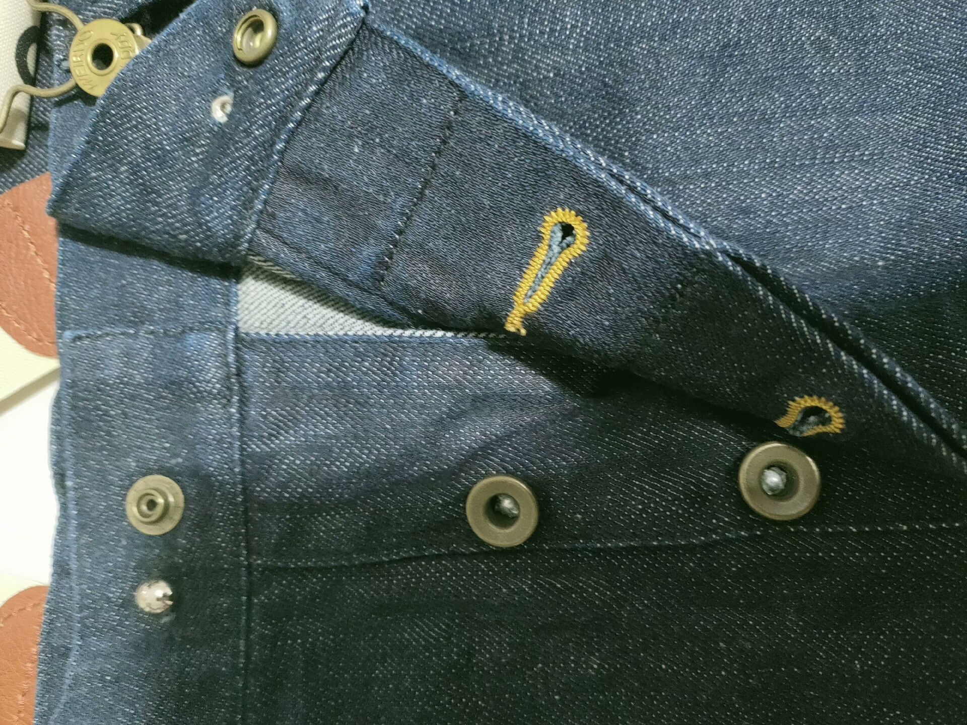Vintage Gladhand Weirdo Denim Overalls Size US 34 / EU 50 - 8 Thumbnail