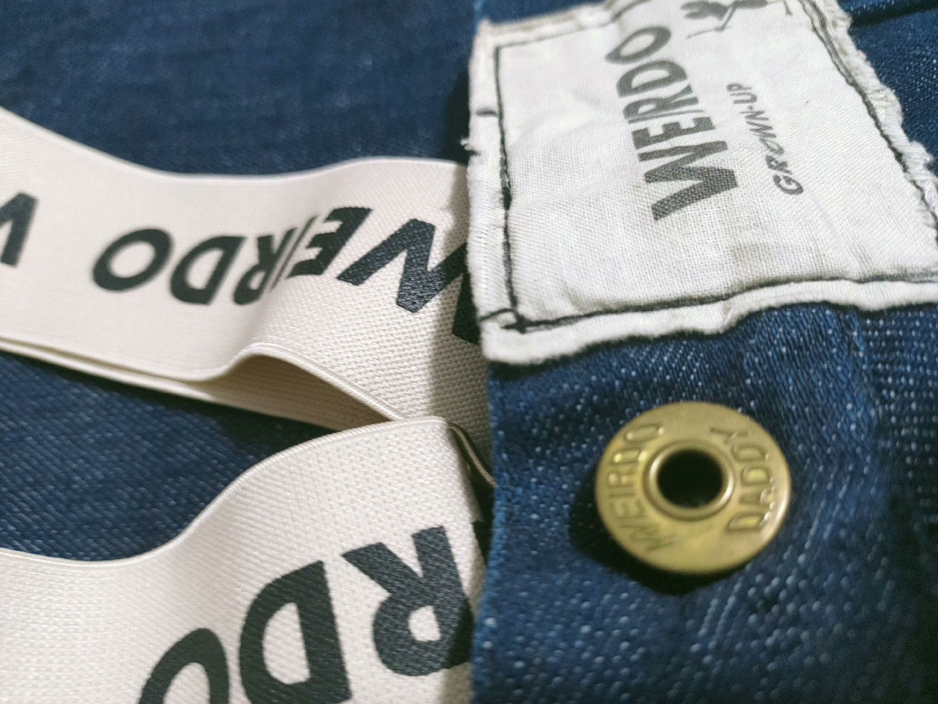 Vintage Gladhand Weirdo Denim Overalls Size US 34 / EU 50 - 3 Thumbnail