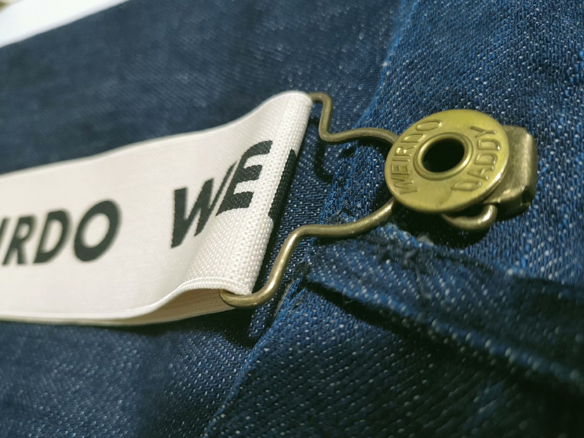 Vintage Gladhand Weirdo Denim Overalls Size US 34 / EU 50 - 9 Thumbnail