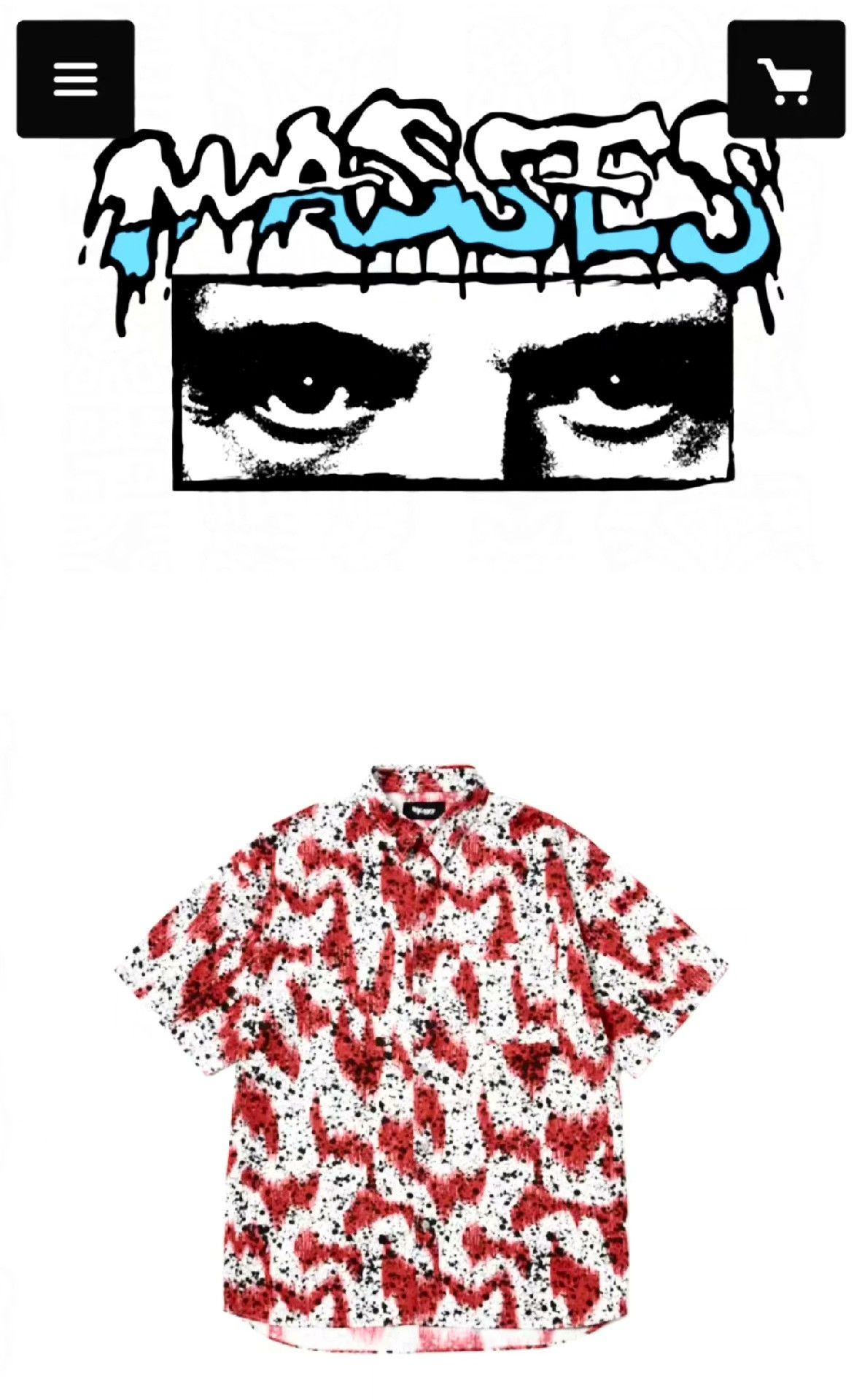 Other Kimura Takuya Same Style Masses Shirt Size US M / EU 48-50 / 2 - 6 Thumbnail