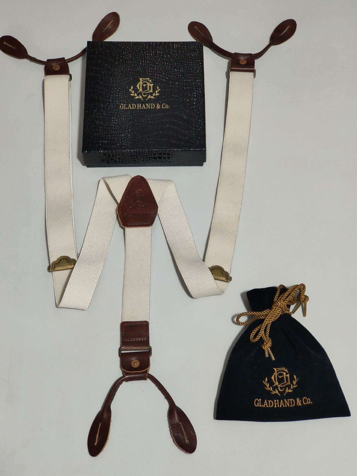 Other Gladhand 30s Vintage Suspenders Size ONE SIZE - 6 Thumbnail