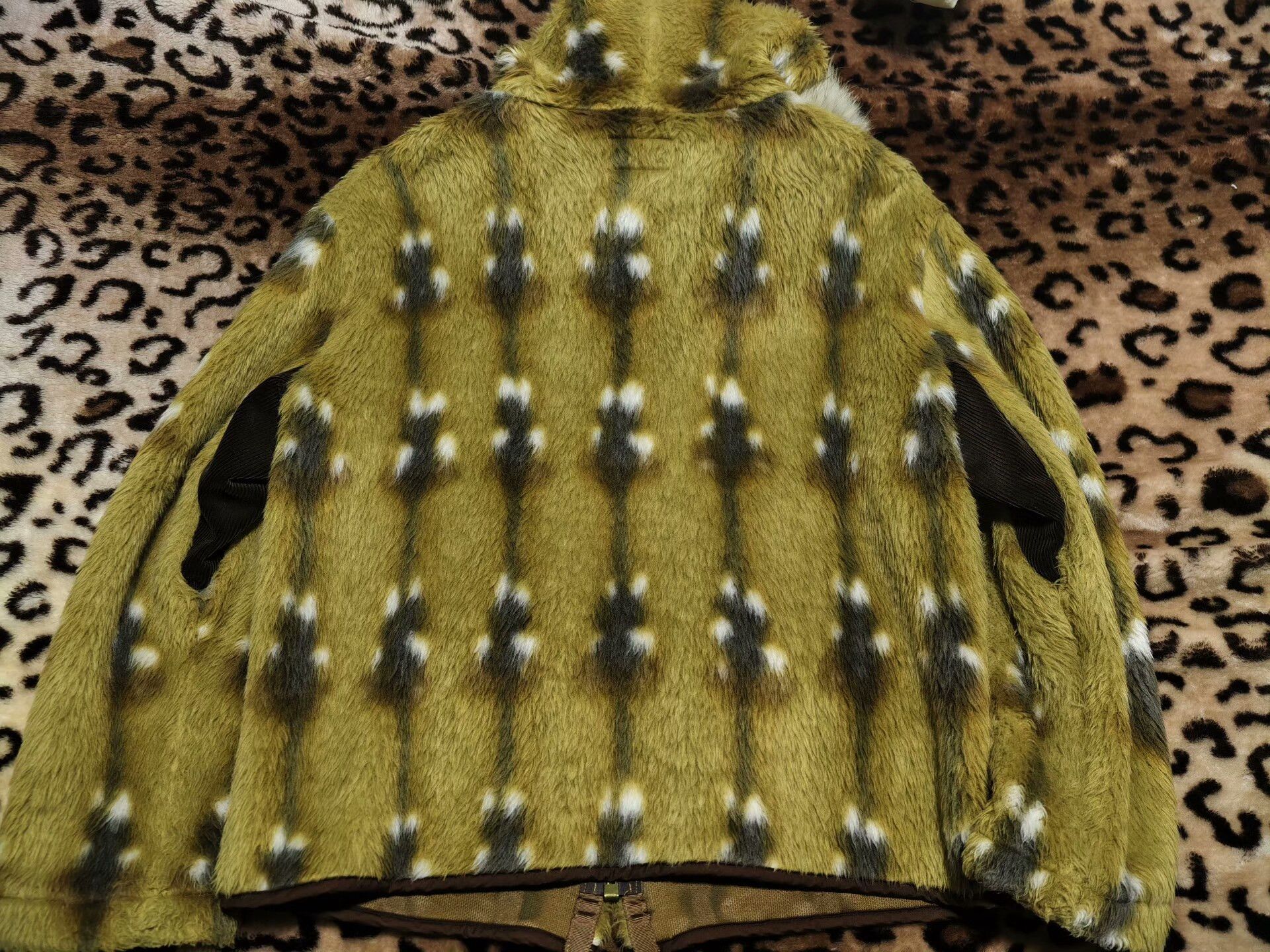 Other Fox Pattern Faux Fur Hoodie Size US M / EU 48-50 / 2 - 2 Thumbnail