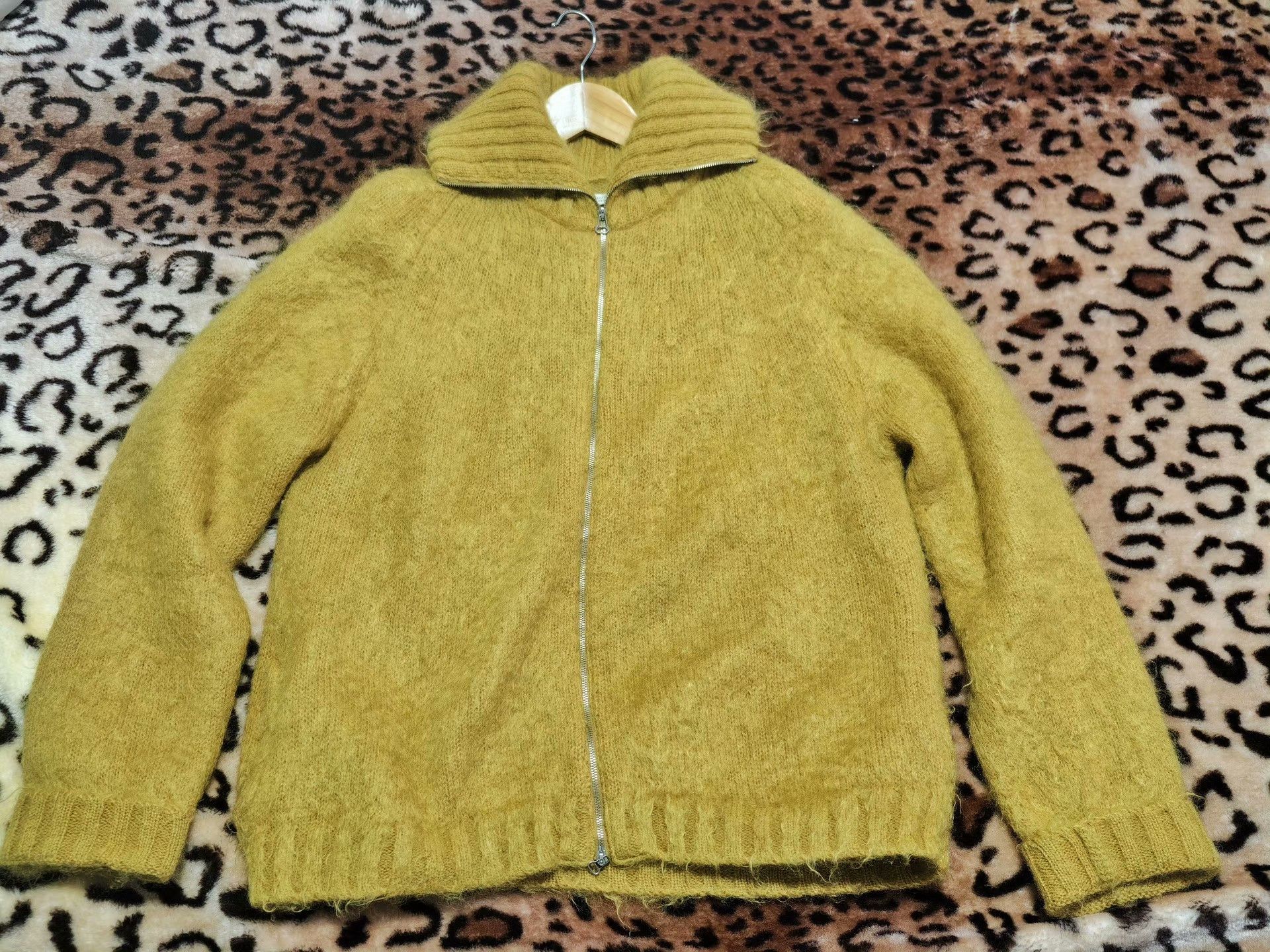 Old Joe Old Joe Mohair Zip-Up Sweatshirt Size US M / EU 48-50 / 2 - 3 Thumbnail