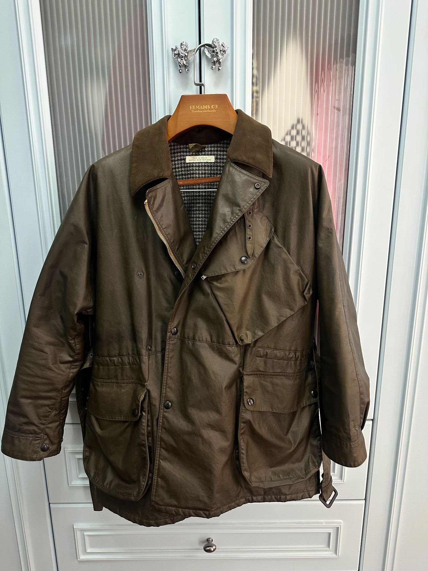 Old Joe Oldjoe Wax Jacket Size 36 Size US M / EU 48-50 / 2 - 5 Thumbnail