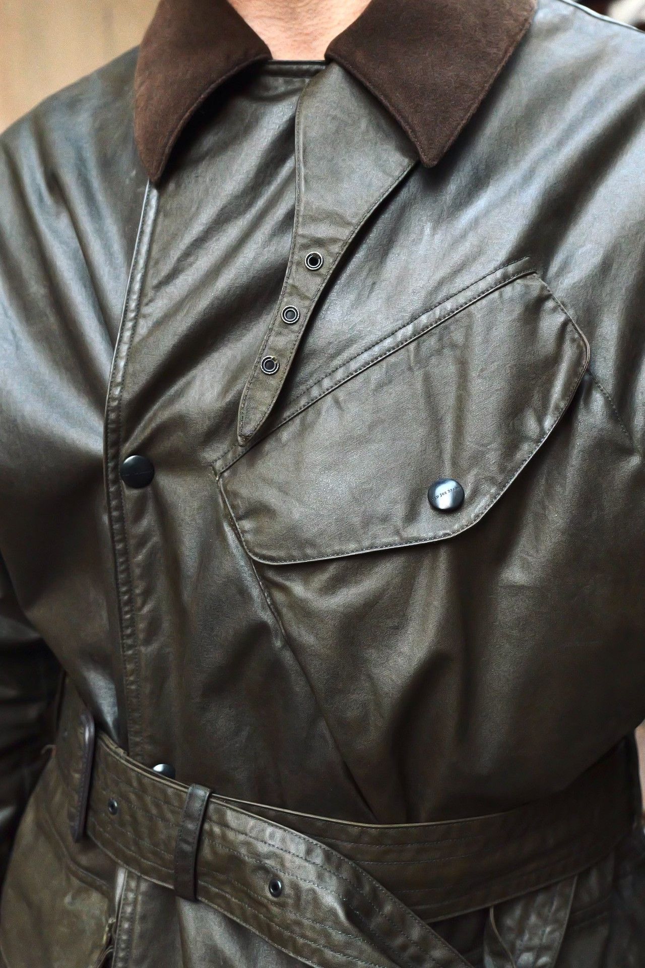 Old Joe Oldjoe Wax Jacket Size 36 Size US M / EU 48-50 / 2 - 3 Thumbnail
