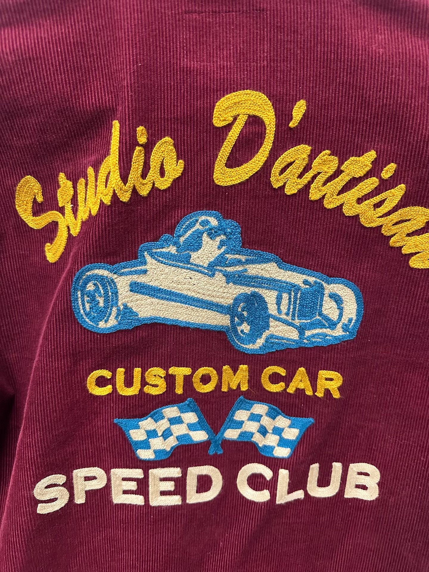 Studio D'Artisan Studio D'artisan Car Club Embroidered Jacket Size US M / EU 48-50 / 2 - 5 Thumbnail