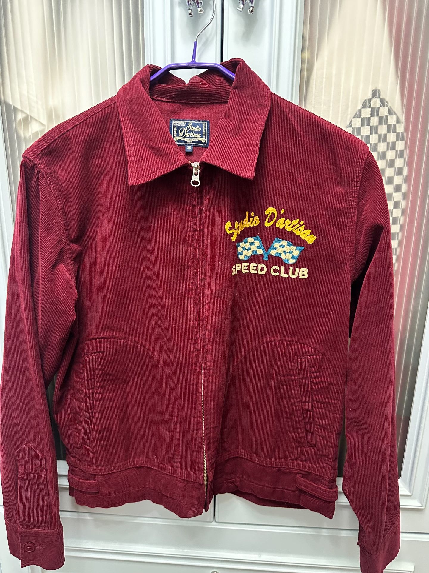 Studio D'Artisan Studio D'artisan Car Club Embroidered Jacket Size US M / EU 48-50 / 2 - 4 Thumbnail