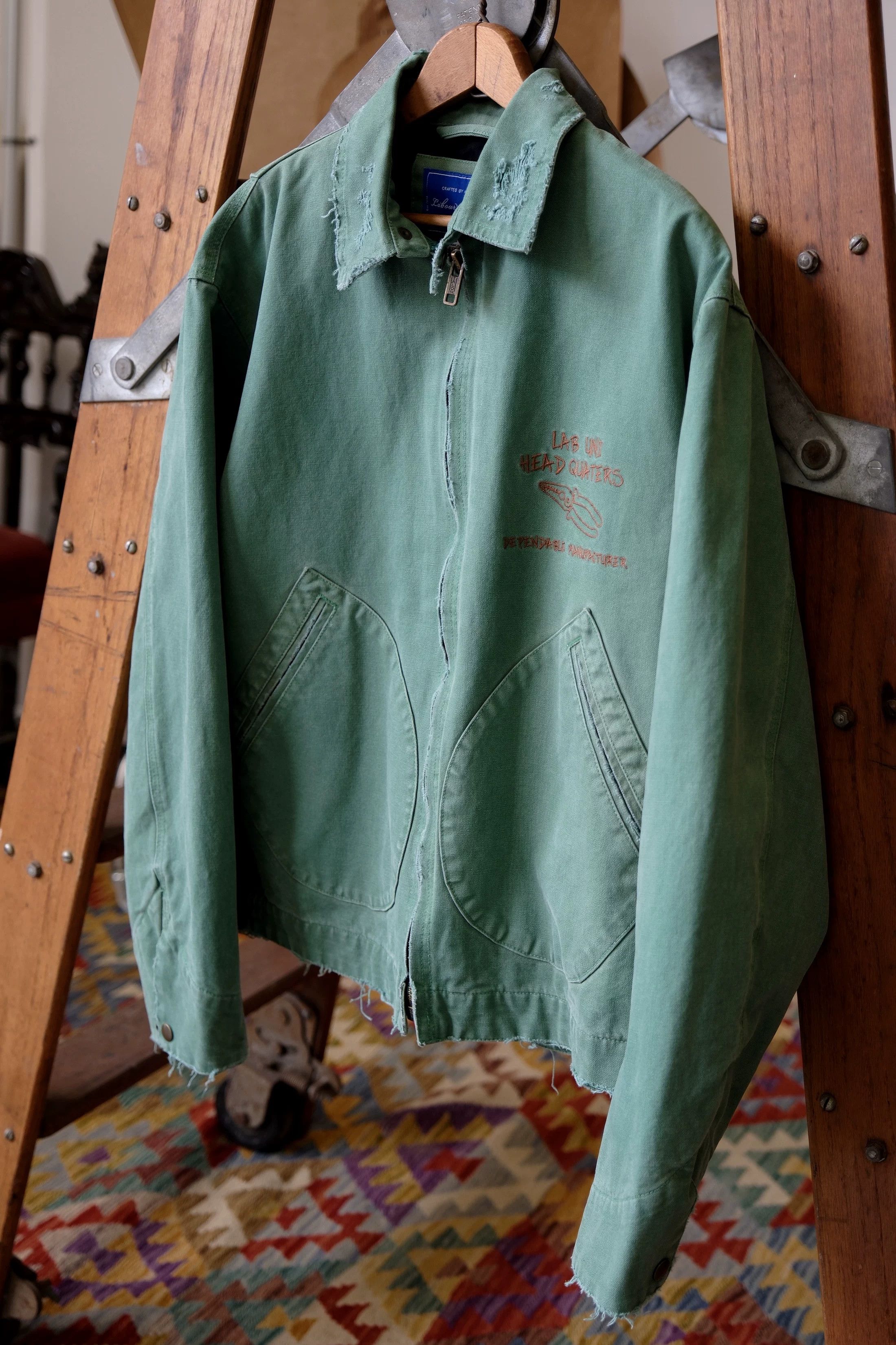 The Superior Labor Labour Union Vintage Zip Embroidered Jacket Size US M / EU 48-50 / 2 - 2 Thumbnail