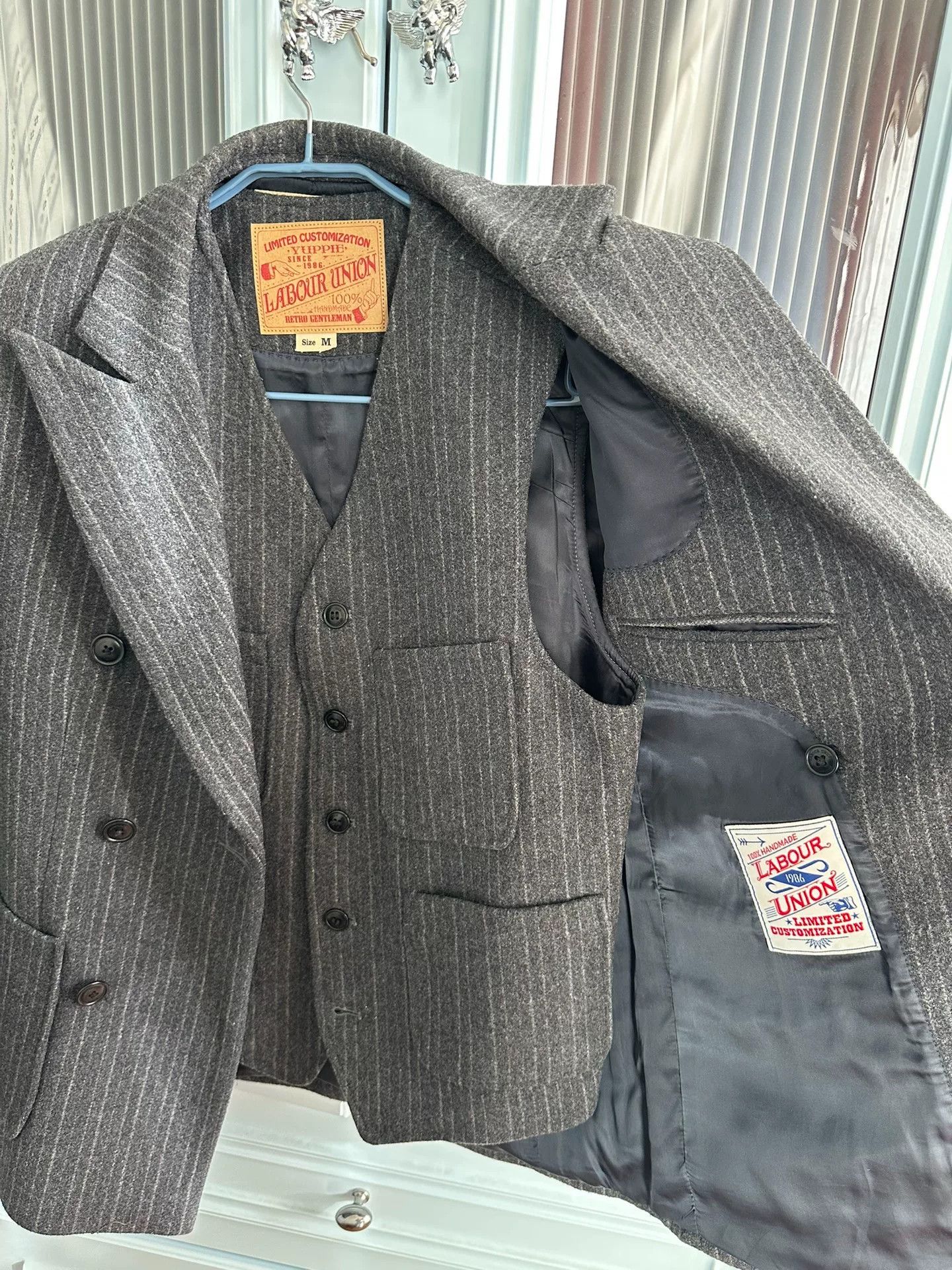 Other Labour Union Wool Three-Piece Suit Size US M / EU 48-50 / 2 - 2 Thumbnail