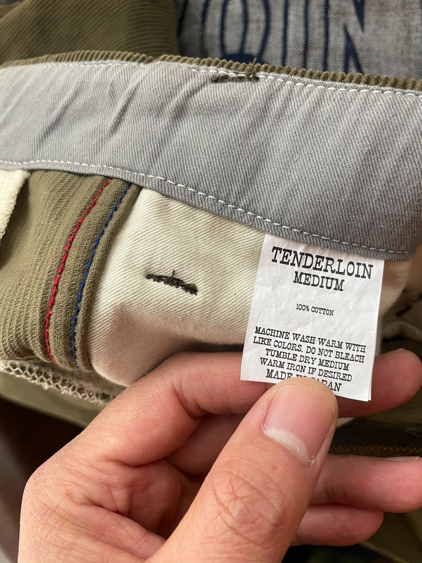 Tenderloin Tenderloin Army Green Corduroy Pants Size US 36 / EU 52 - 6 Thumbnail