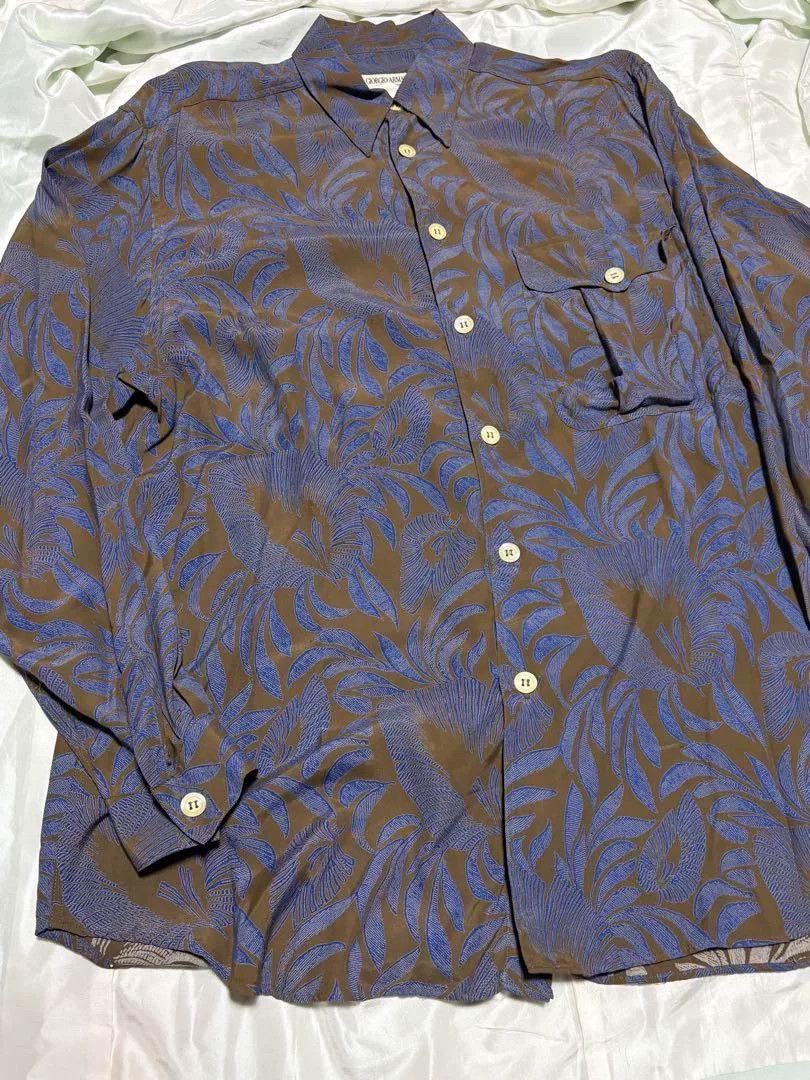 Giorgio Armani Vintage Giorgio Armani 90s Baroque Shirt Size US S / EU 44-46 / 1 - 2 Thumbnail