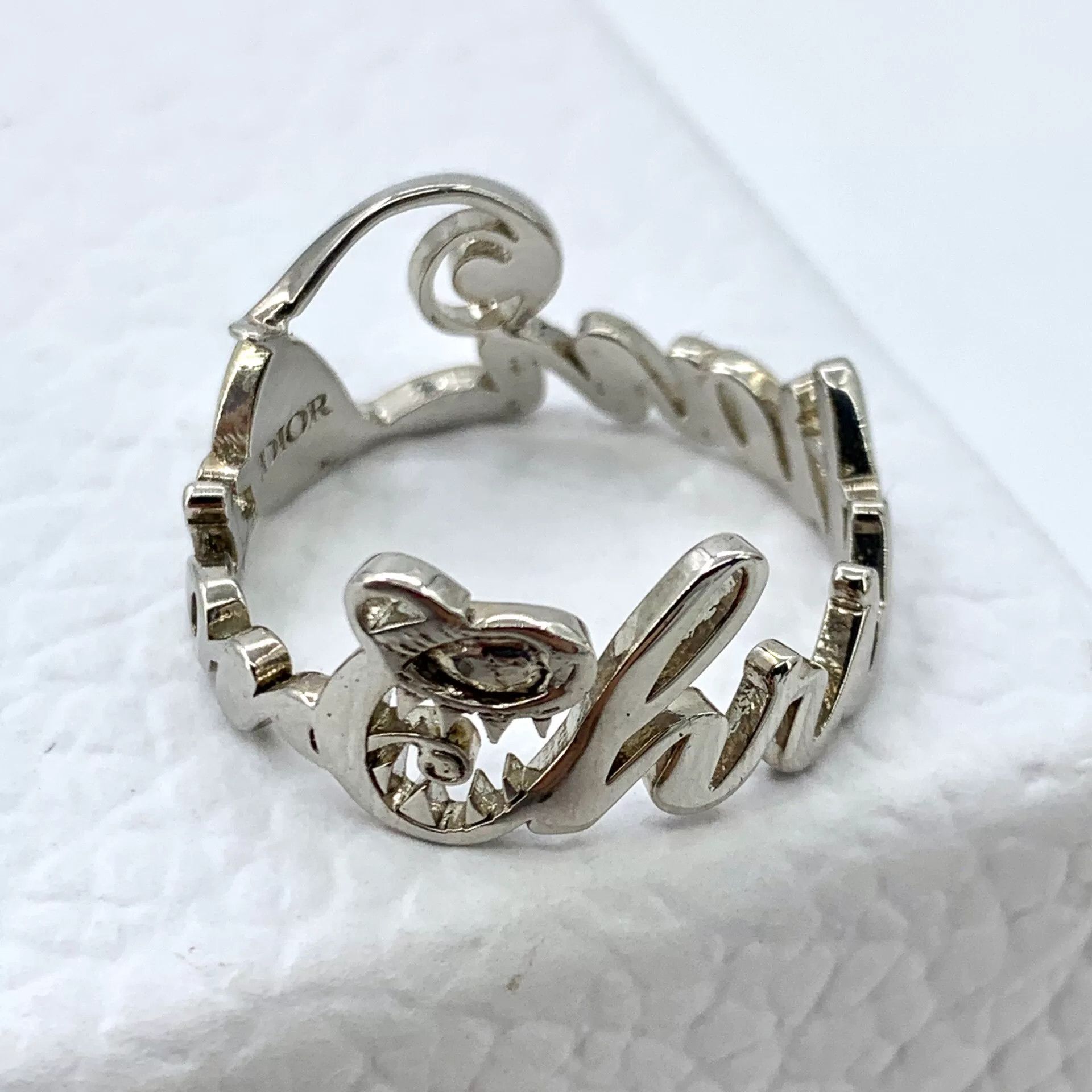 Dior Dior x Kenny Scharf Christian Dior Letter Ring Size ONE SIZE - 7 Thumbnail