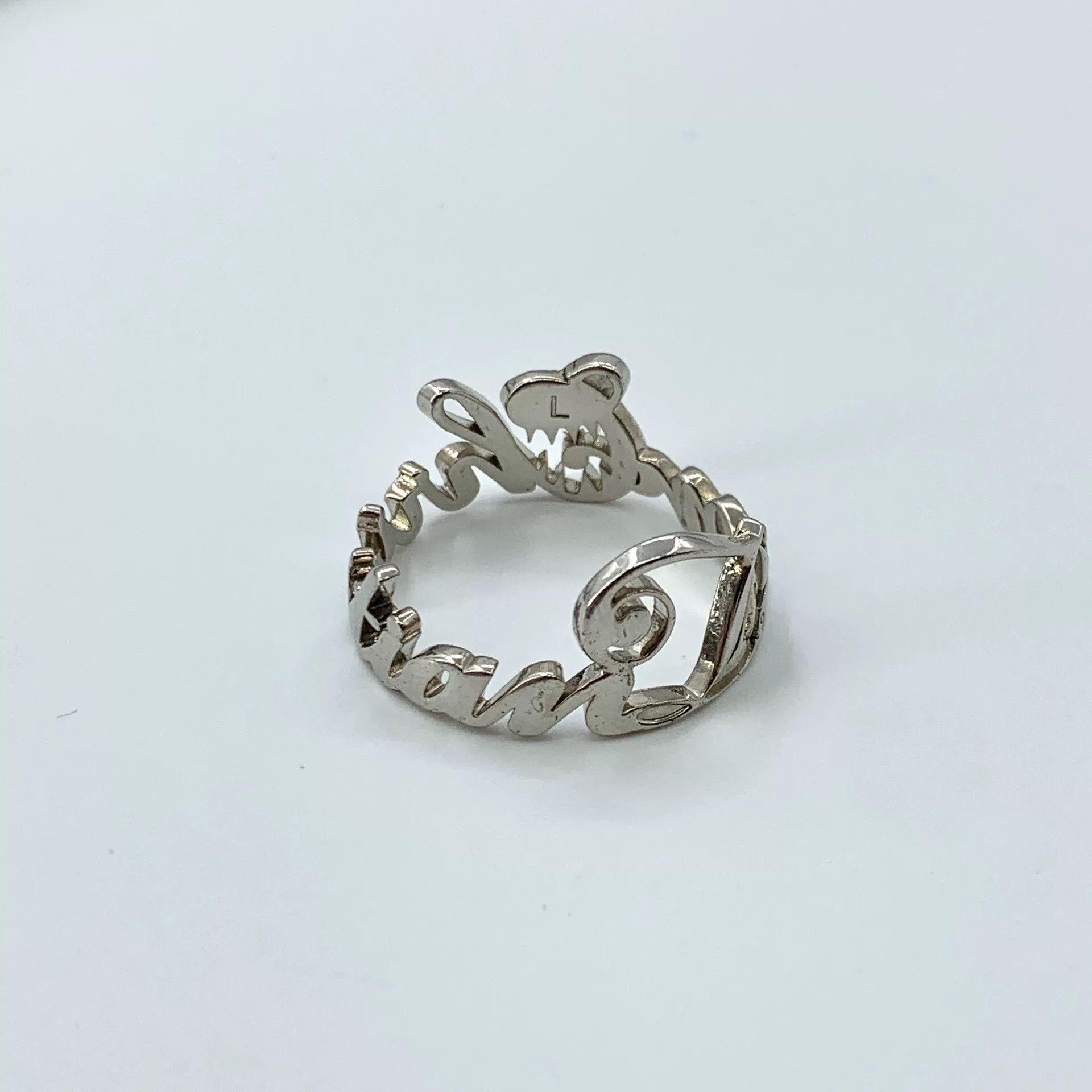 Dior Dior x Kenny Scharf Christian Dior Letter Ring Size ONE SIZE - 2 Thumbnail