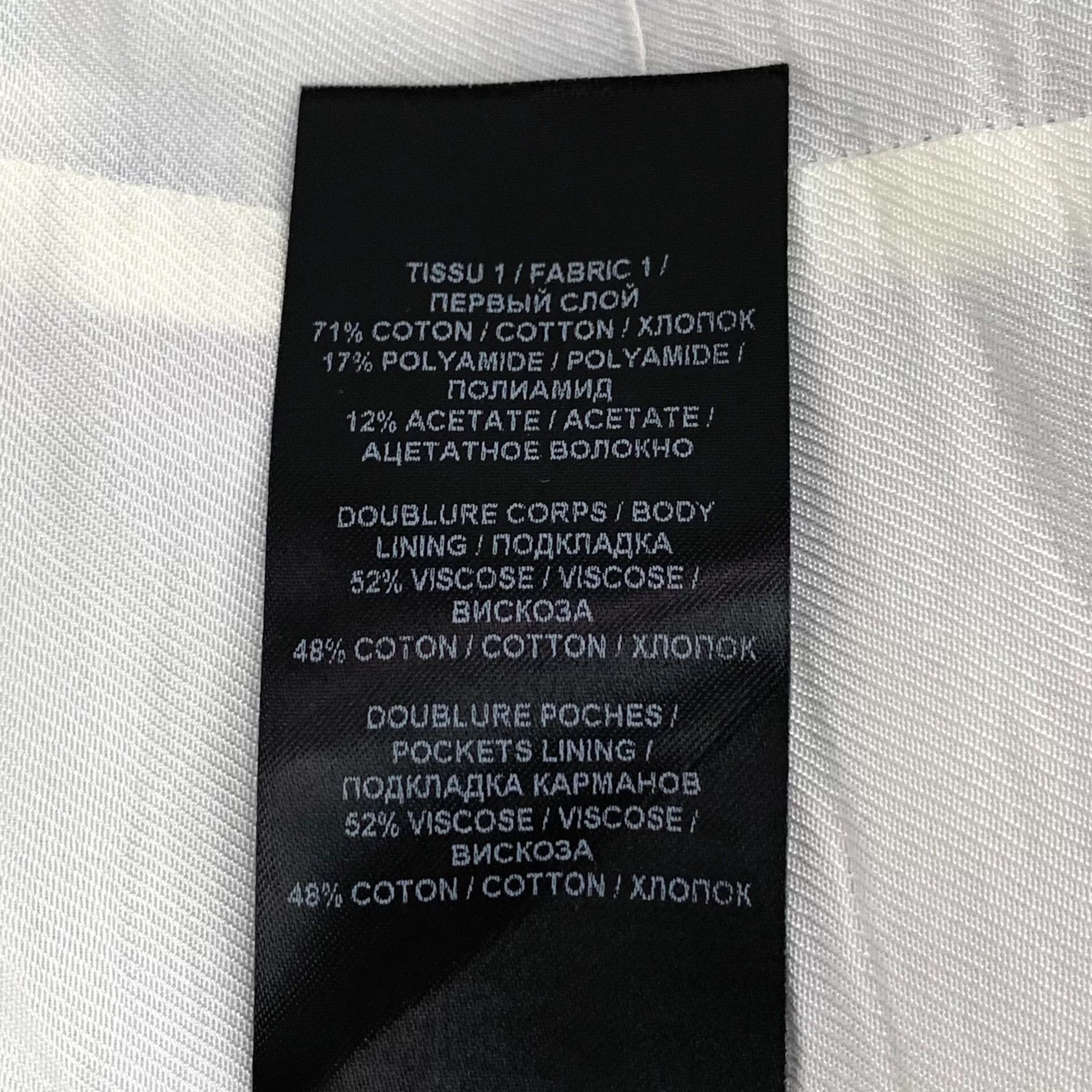 Balmain Balmain Colorblock Cotton Tweed Dress Size XS / US 0-2 / IT 36-38 - 9 Thumbnail