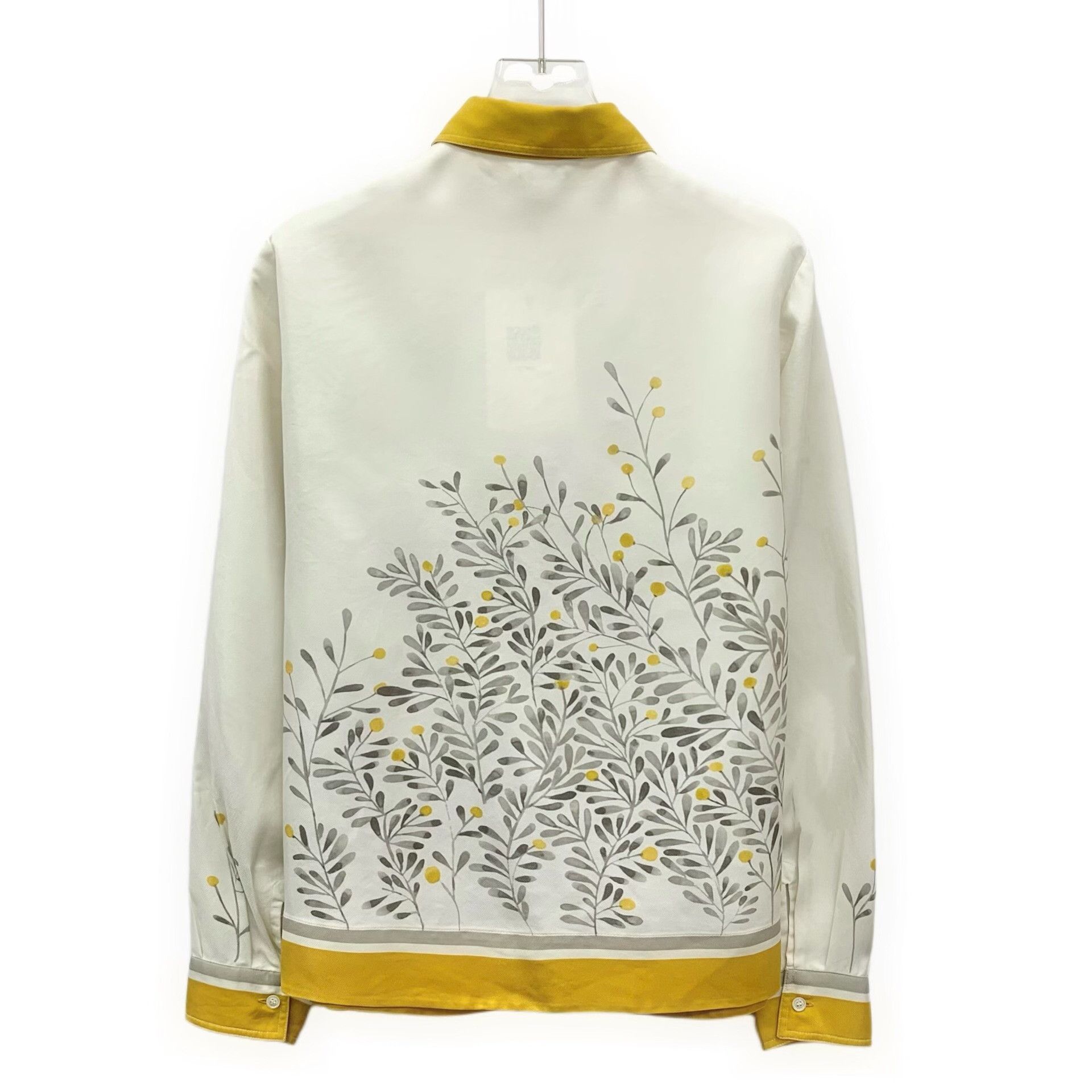 Loro Piana Loro Piana Floral Silk Long-Sleeve Shirt Size M / US 6-8 / IT 42-44 - 2 Thumbnail