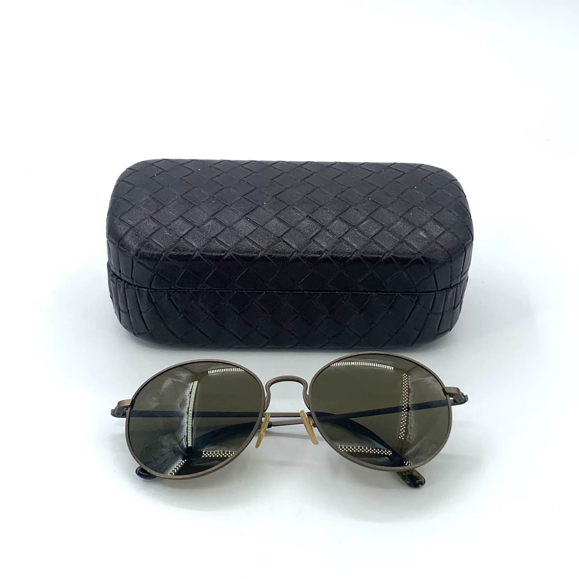 Bottega Veneta Bottega Veneta Green Sunglasses Size ONE SIZE - 5 Thumbnail