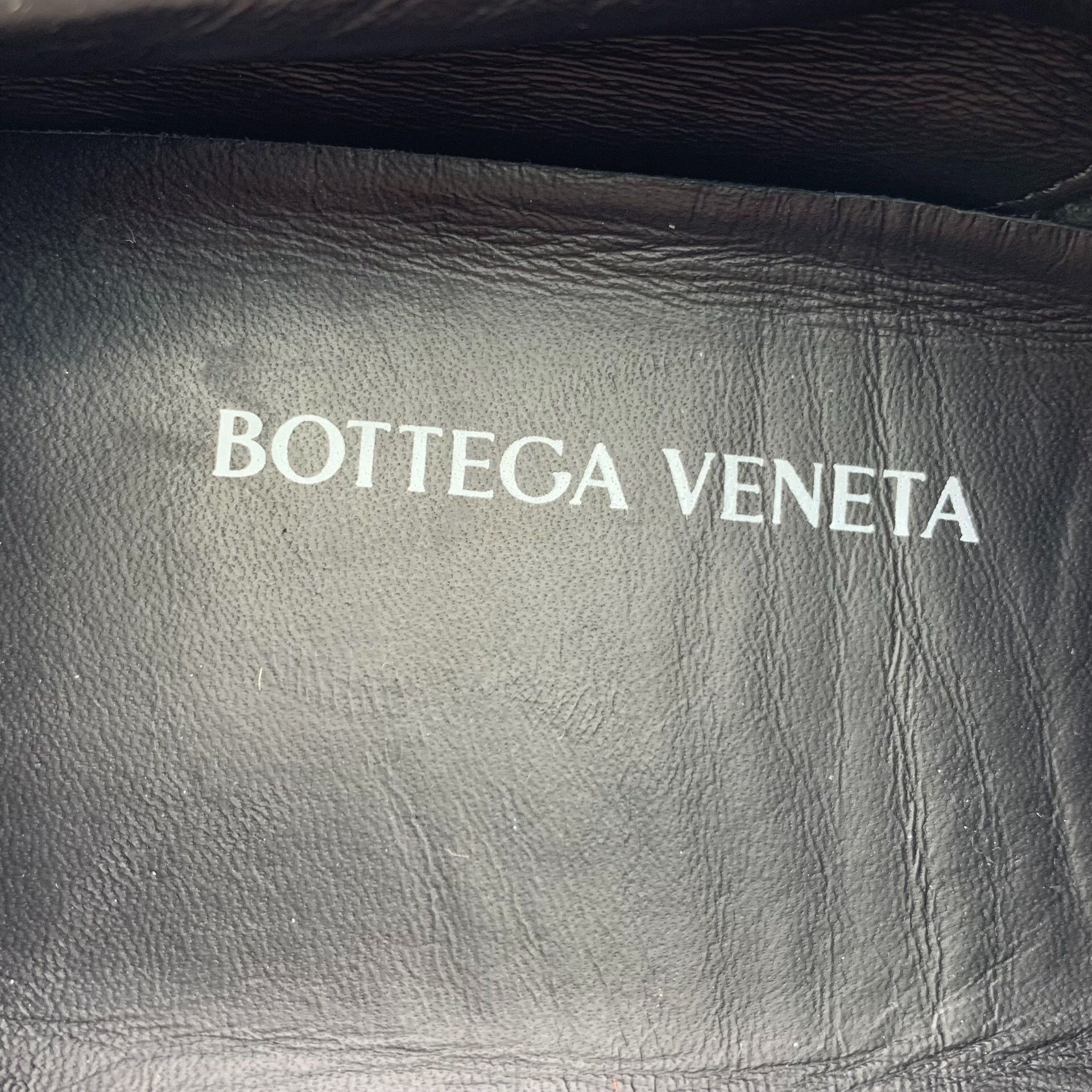 Bottega Veneta Bottega Veneta Black Striped Woven Flat Shoes Size US 8 / IT 38 - 7 Thumbnail