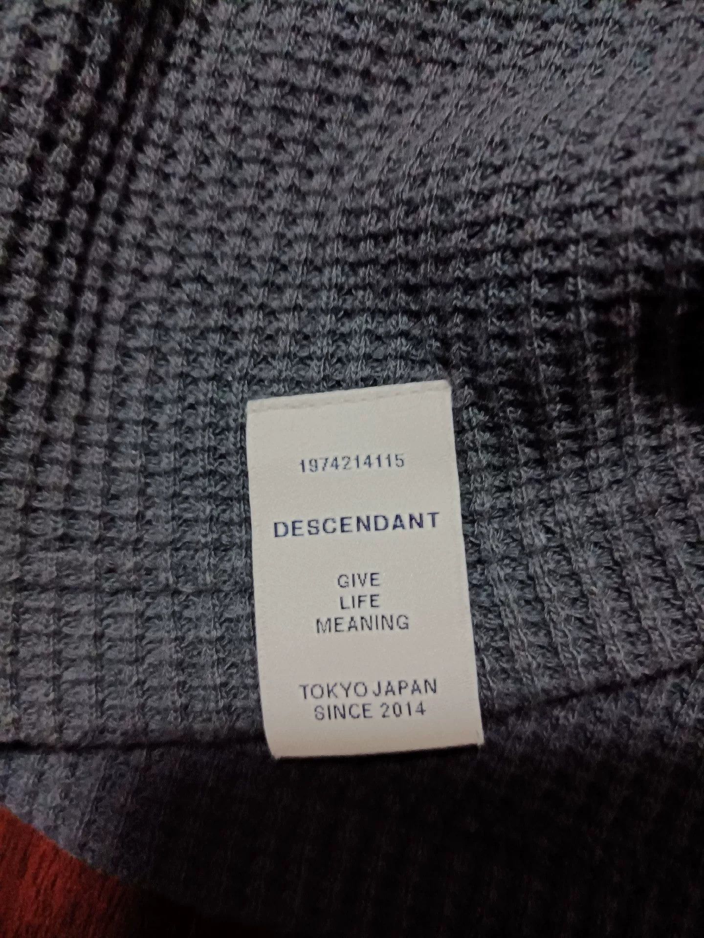 Descendant Descendant Waffle Long Sleeve Tee Size US M / EU 48-50 / 2 - 5 Thumbnail