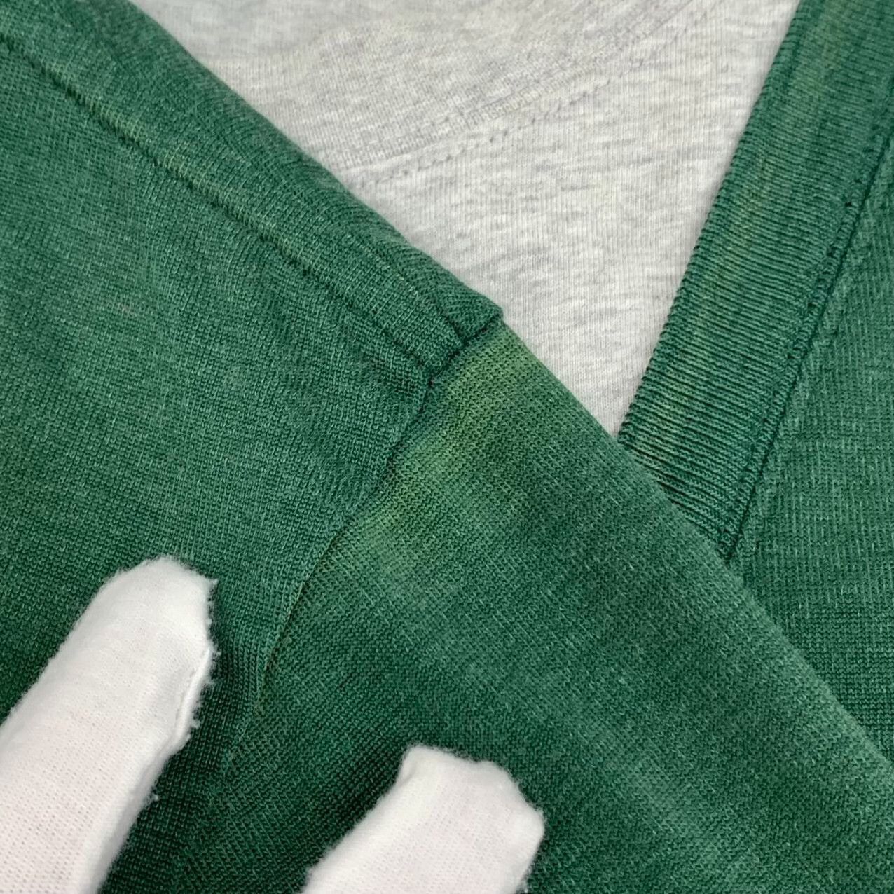 Loewe Loewe 25 Green Logo Embroidered Cotton T-shirt Size US L / EU 52-54 / 3 - 8 Thumbnail