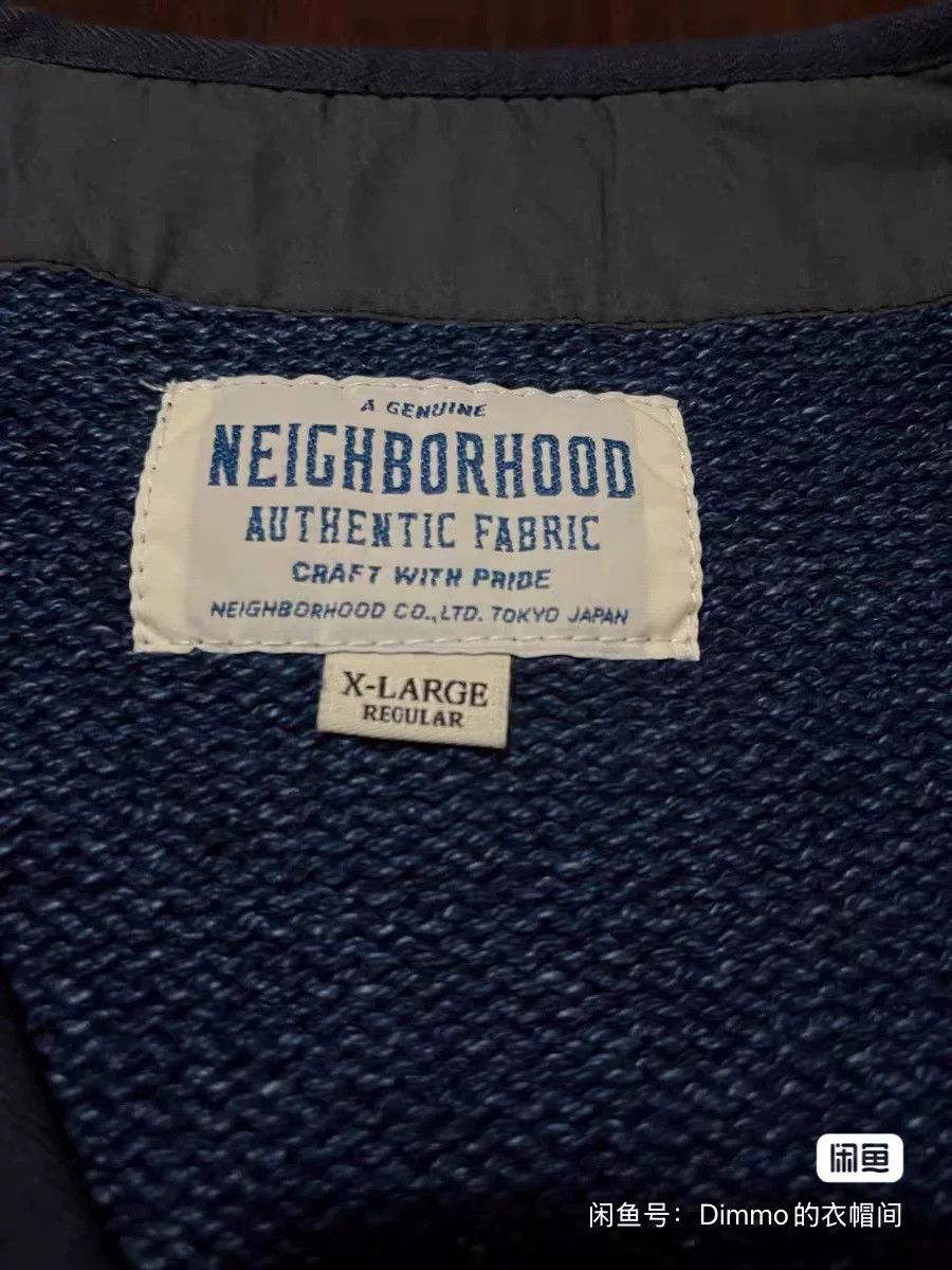 Neighborhood Neighborhood Indigo Knit Zip Cardigan Size US XL / EU 56 / 4 - 3 Thumbnail