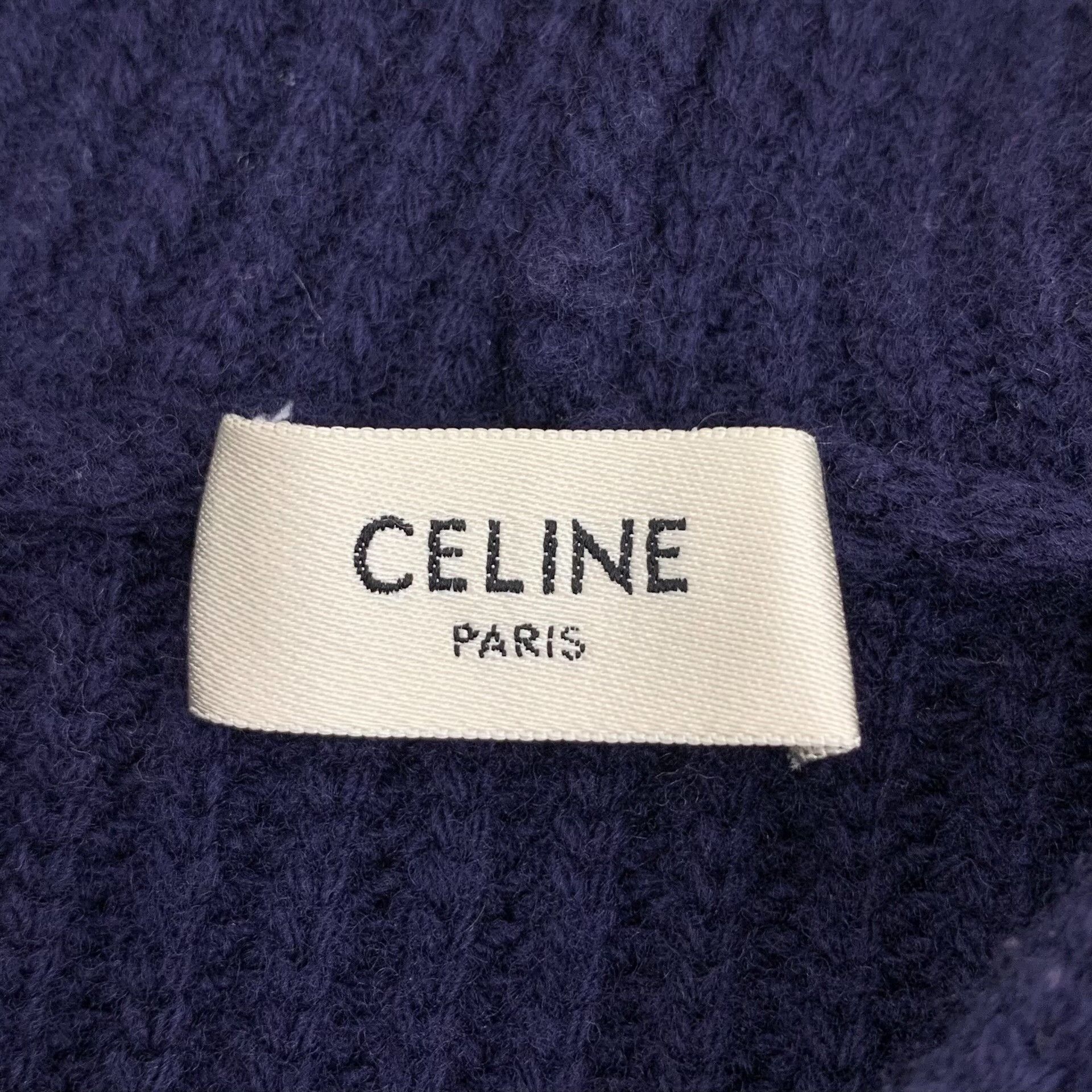 Celine Celine Logo Letter Wool Hooded Sweater Size S / US 4 / IT 40 - 5 Thumbnail