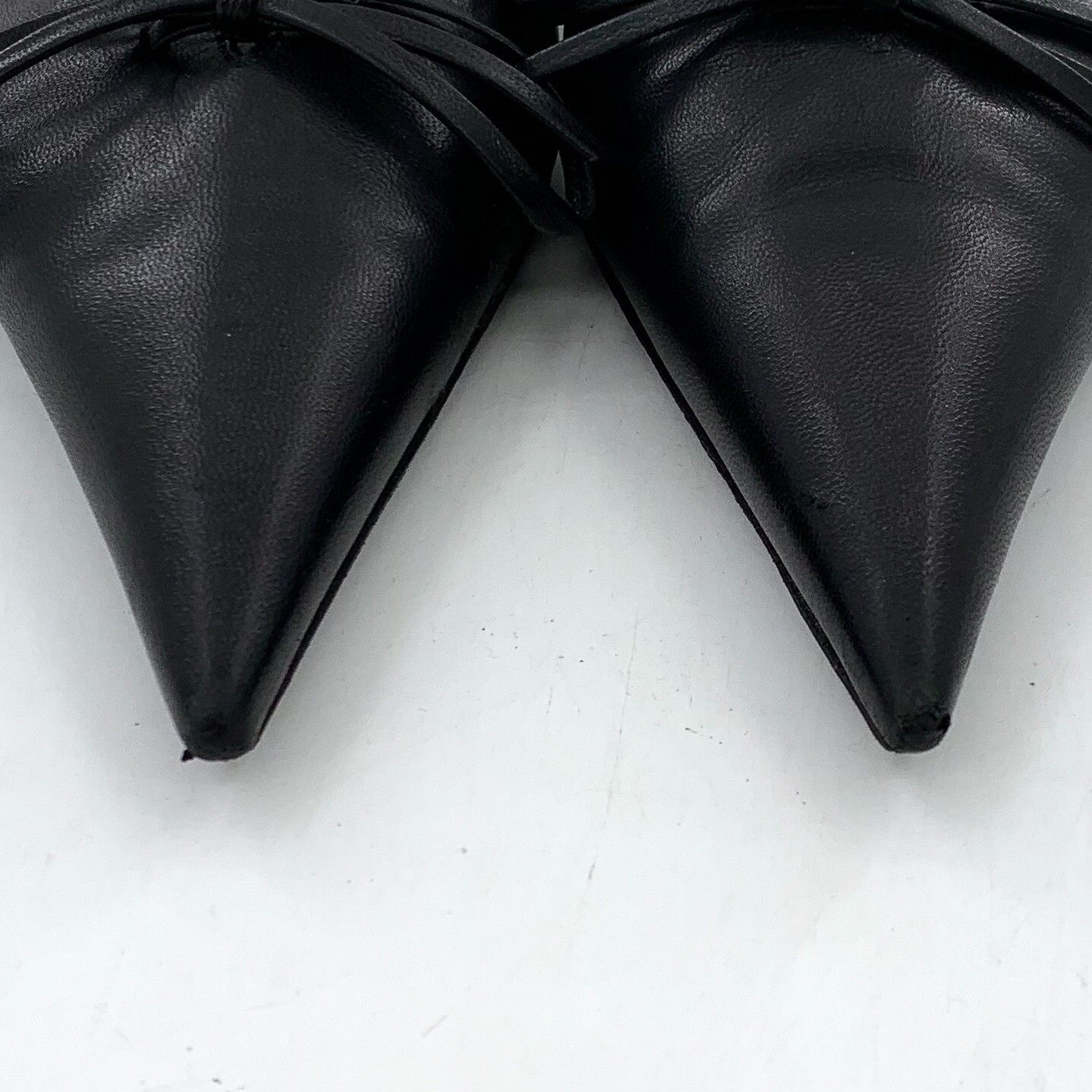 Balenciaga Balenciaga Knife Pointed Bow Mule Heels Size US 4 / IT 34 - 9 Thumbnail