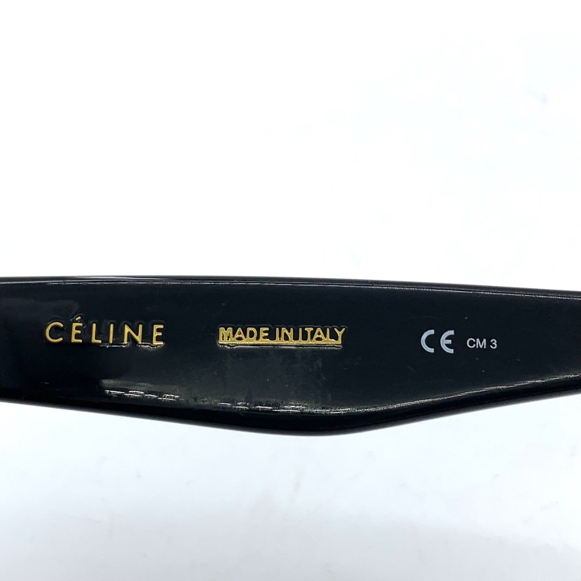 Celine Celine Black Square Frame Sunglasses Size ONE SIZE - 5 Thumbnail