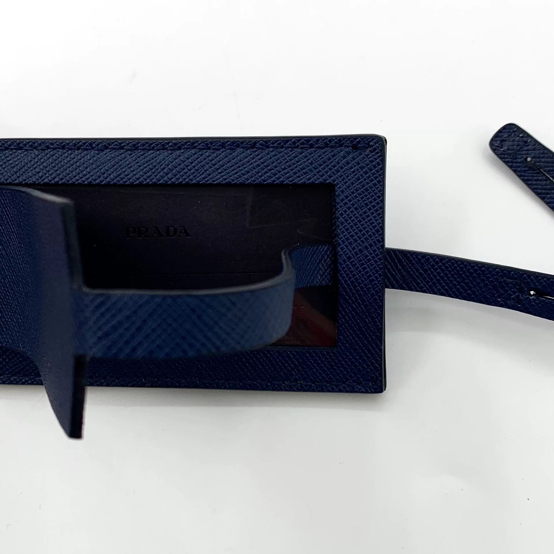 Prada Prada Blue Card Case Luggage Tag Size ONE SIZE - 5 Thumbnail