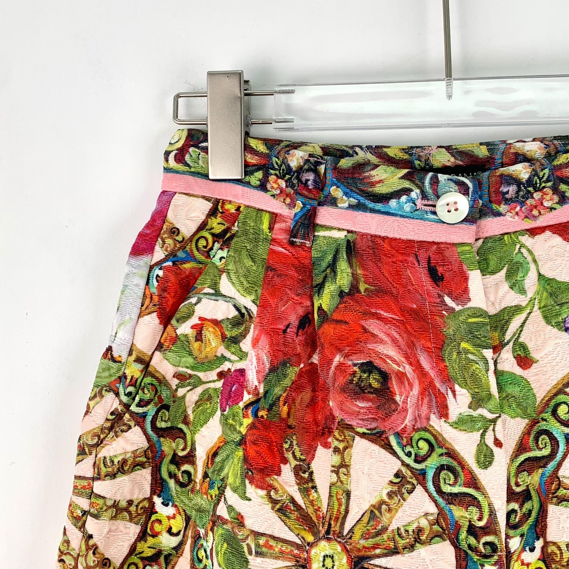Dolce & Gabbana Dolce Gabbana Floral Print Cotton Shorts Size 38" / US 16 / IT 52 - 3 Thumbnail