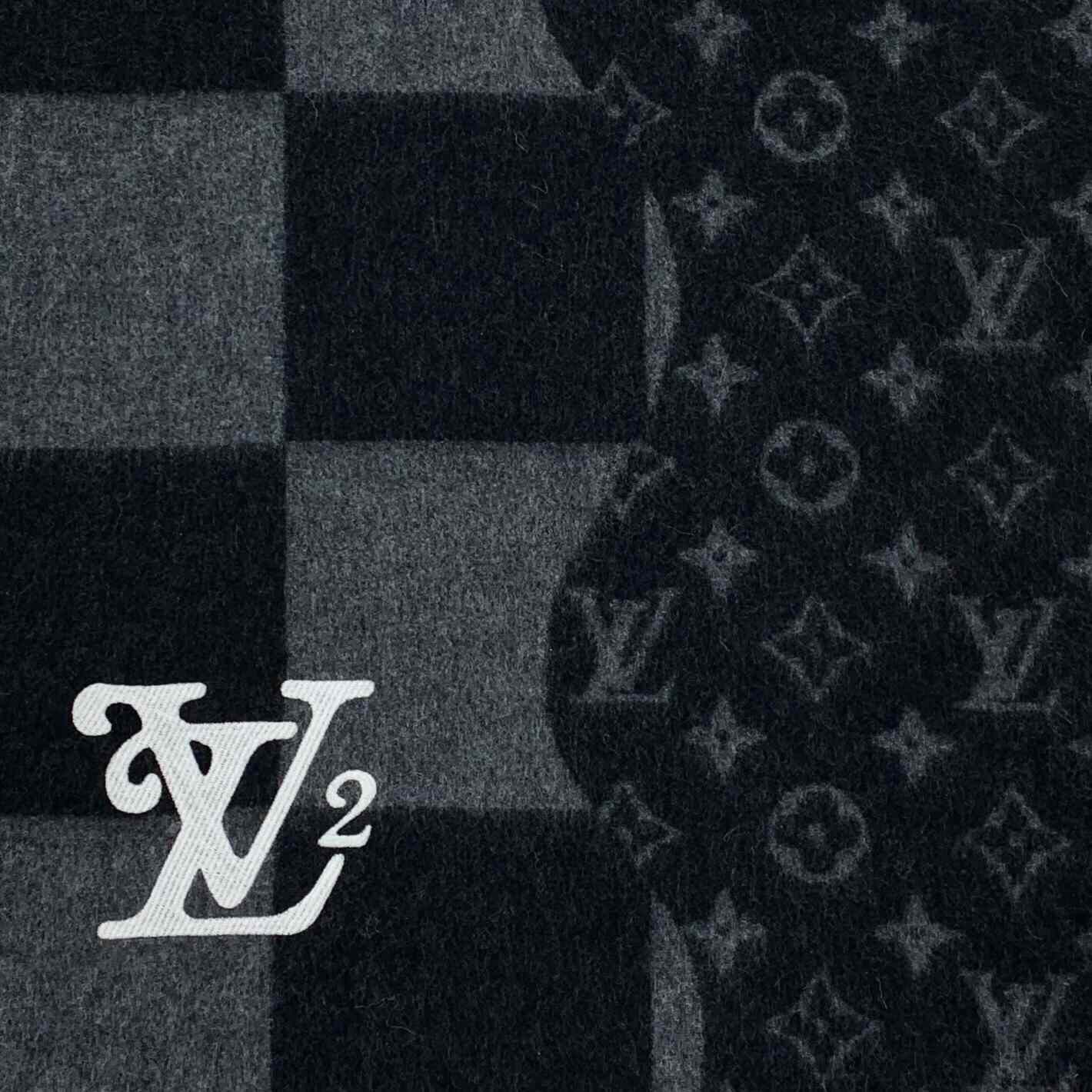 Louis Vuitton Louis Vuitton x Nigo Lv² Scarf Size ONE SIZE - 3 Thumbnail