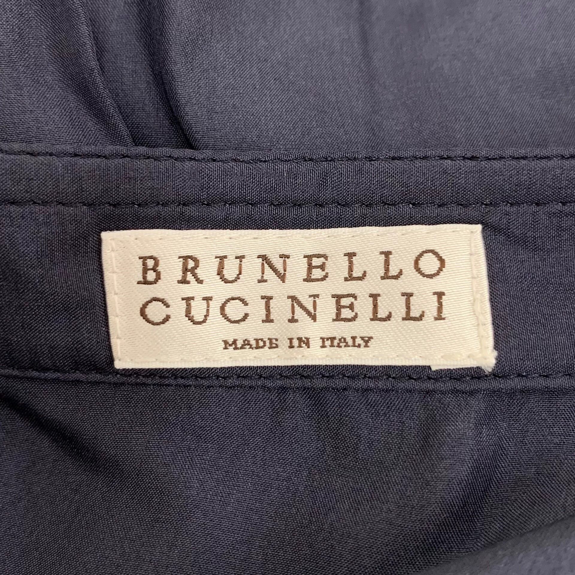 Brunello Cucinelli Brunello Cucinelli Silk Long-Sleeve Shirt Size US M / EU 48-50 / 2 - 5 Thumbnail