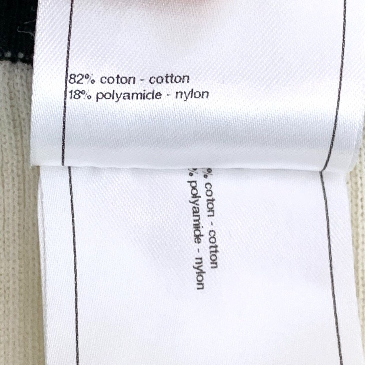 Chanel Chanel Colorblock Quilted Cotton Knit Camisole Size S / US 4 / IT 40 - 7 Thumbnail