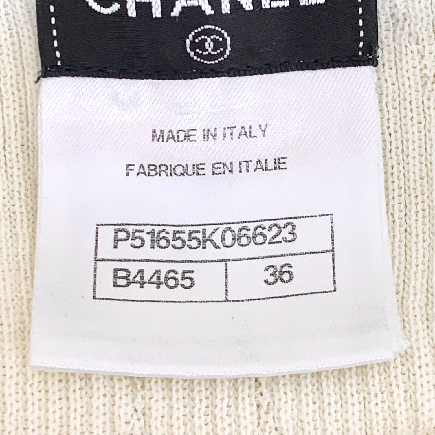 Chanel Chanel Colorblock Quilted Cotton Knit Camisole Size S / US 4 / IT 40 - 6 Thumbnail
