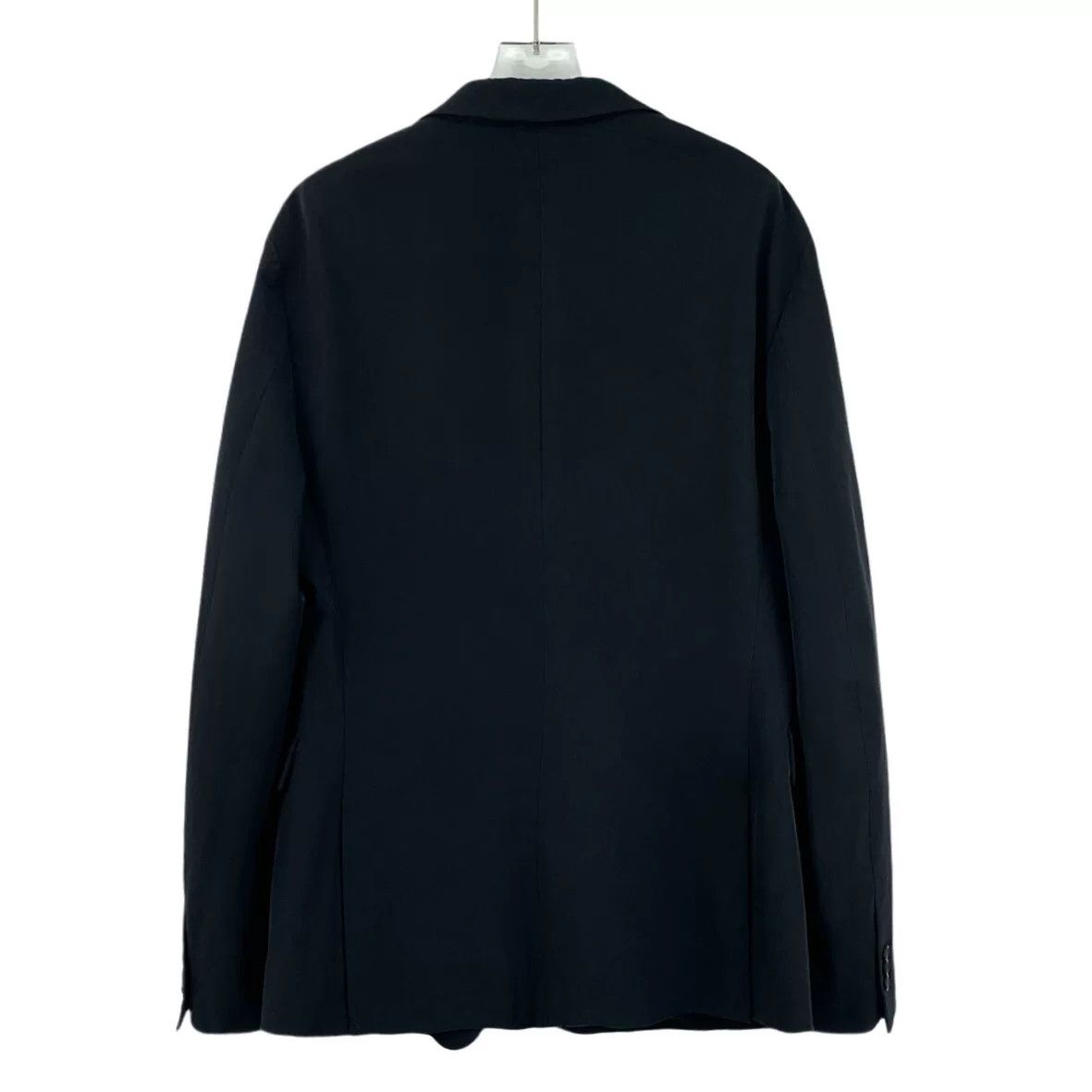 Prada Prada Black Collar Single-Breasted Blazer Size US L / EU 52-54 / 3 - 2 Thumbnail