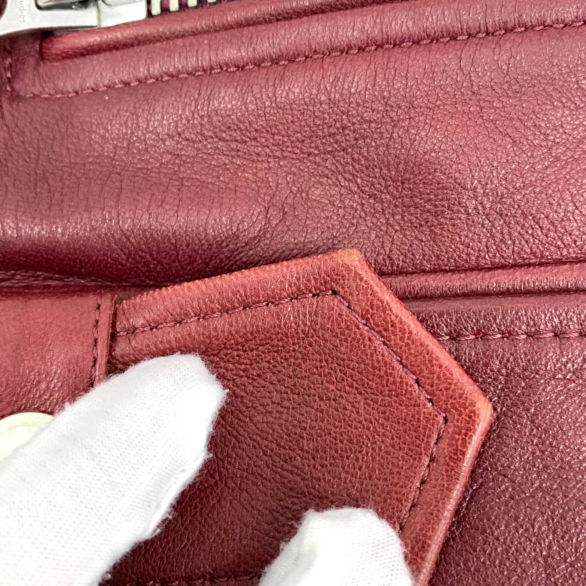Acne Studios Acne Studios Red Leather Jacket Size XS / US 0-2 / IT 36-38 - 8 Thumbnail