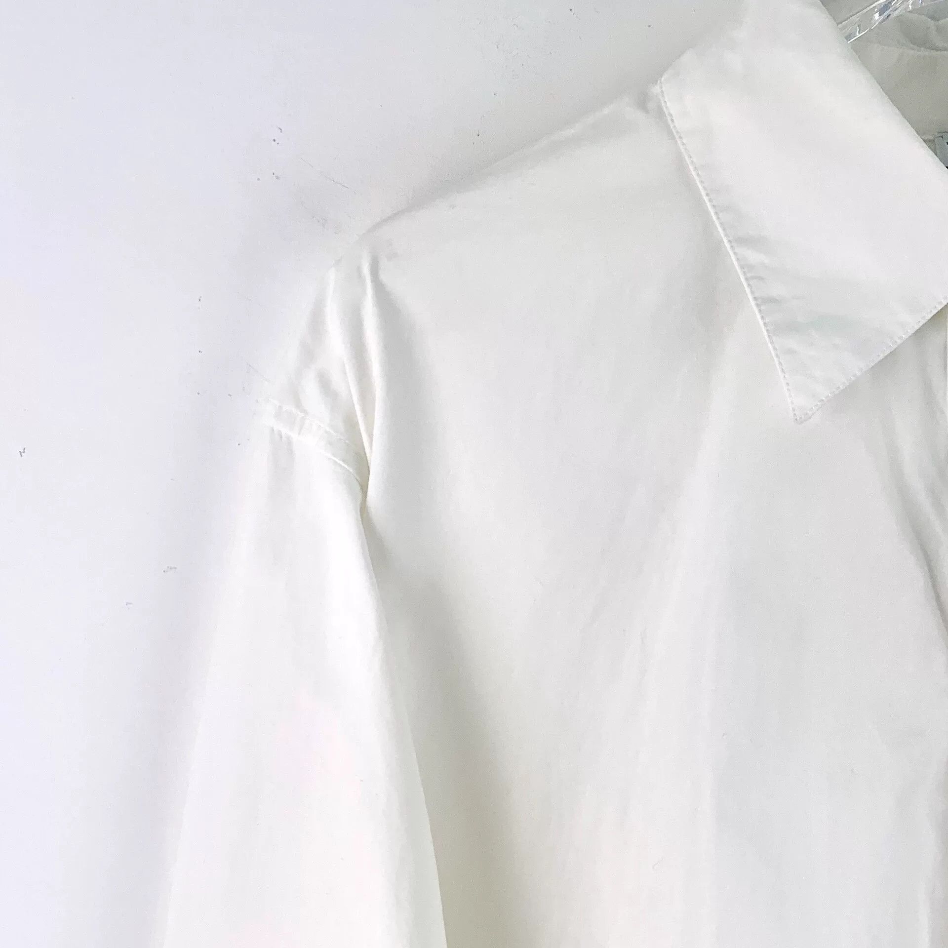 Loewe Loewe White Cotton Shirt Dress Size XXS / US 00 / IT 34 - 3 Thumbnail