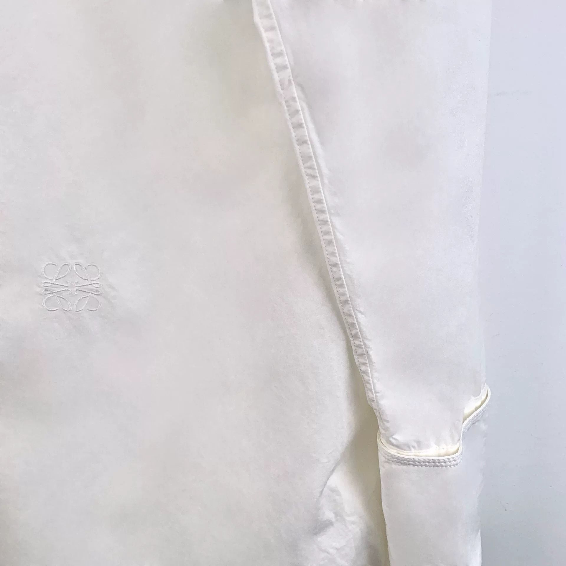 Loewe Loewe White Cotton Shirt Dress Size XXS / US 00 / IT 34 - 4 Thumbnail