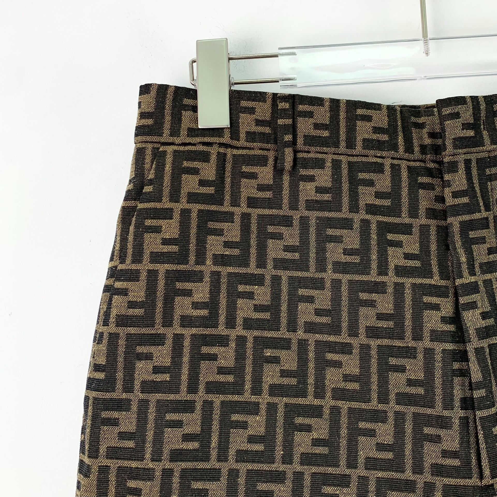 Fendi Fendi Deep Brown Double F Print Casual Shorts Size US 30 / EU 46 - 3 Thumbnail