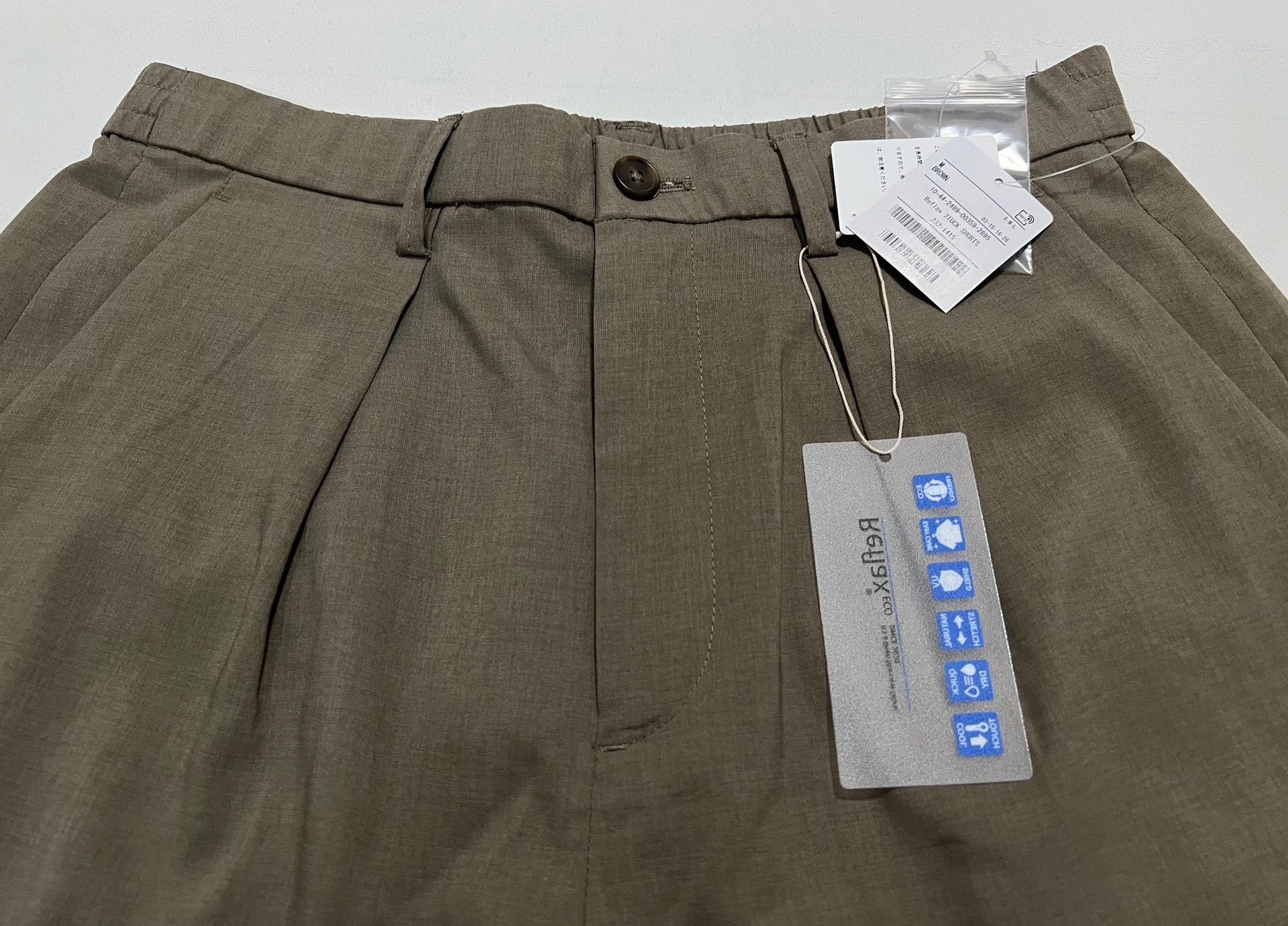 Other Freaks Store Cooling Loose Pleated Shorts Size US 35 - 2 Thumbnail