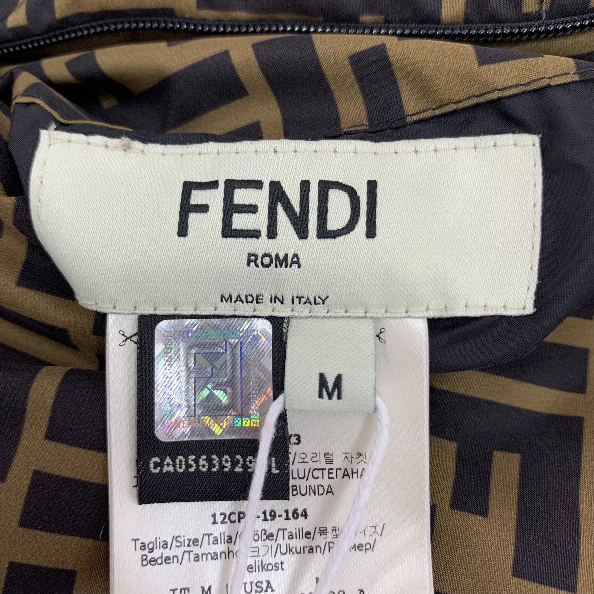 Fendi Fendi Two-Sided Down Jacket Size US M / EU 48-50 / 2 - 5 Thumbnail