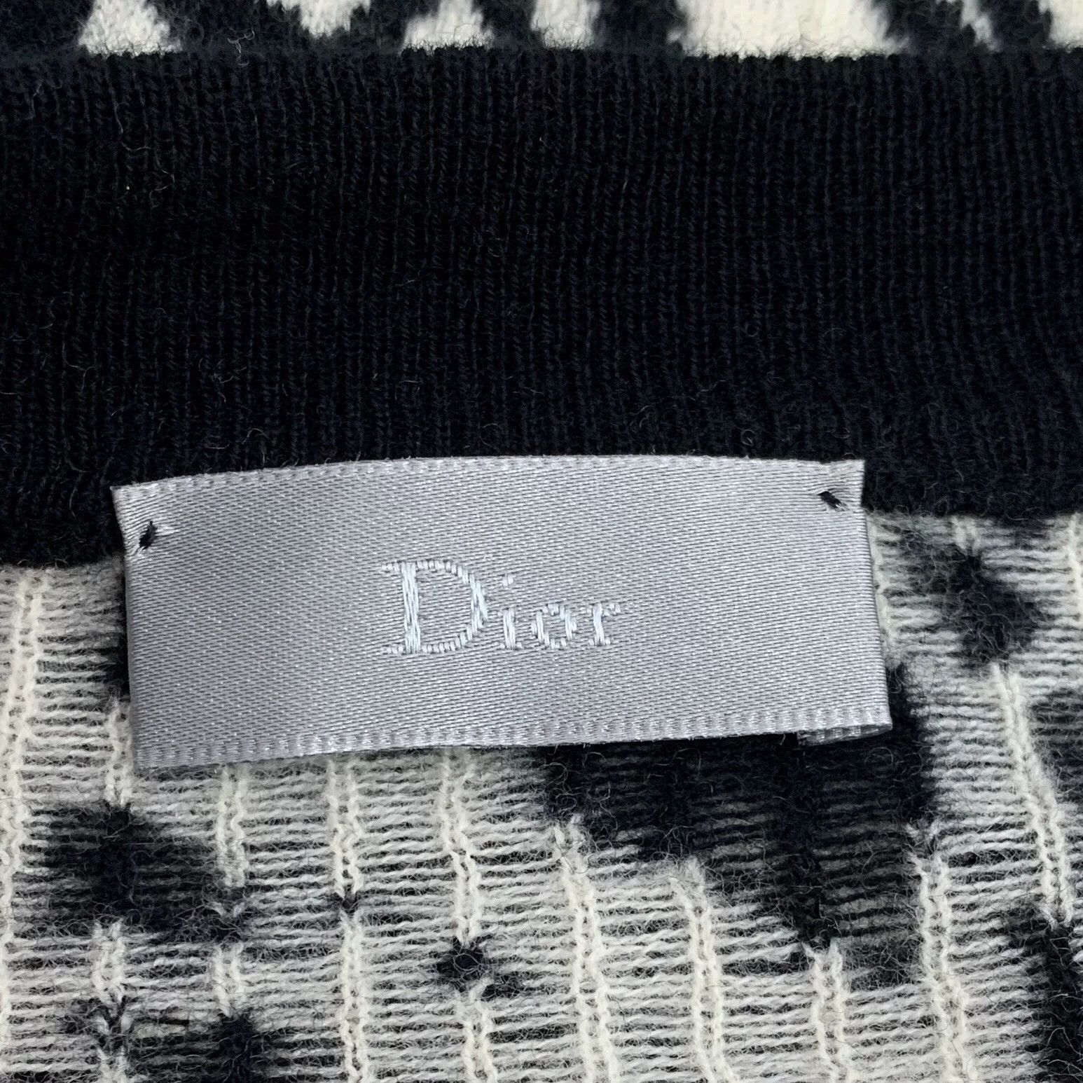 Dior Dior Colorblock Graffiti Wool Crewneck Sweater Size XL / US 12-14 / IT 48-50 - 5 Thumbnail