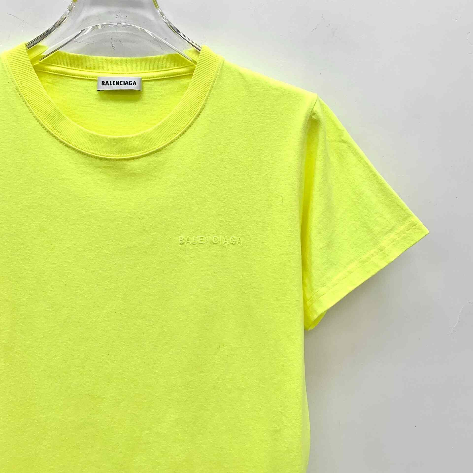 Balenciaga Balenciaga Logo Embroidery Cotton T-Shirt Size US M / EU 48-50 / 2 - 3 Thumbnail