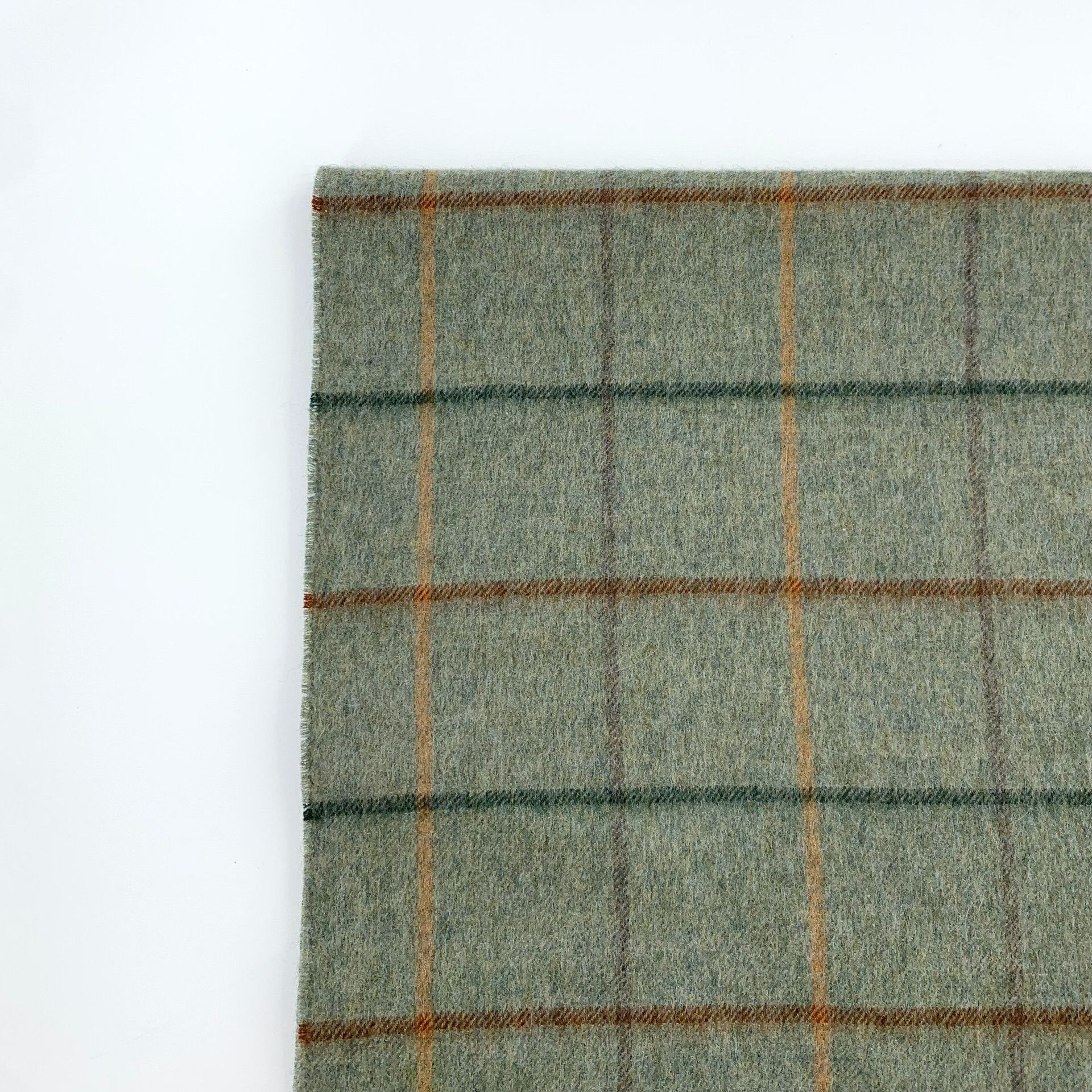 Loro Piana Loro Piana Green Plaid Cashmere Scarf Size ONE SIZE - 2 Thumbnail