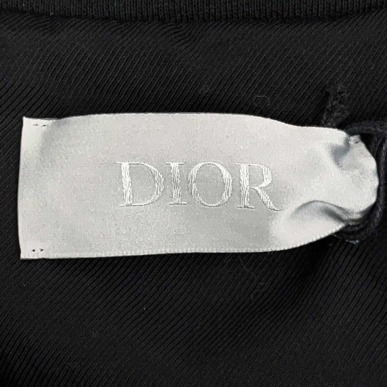 Dior Dior Black Logo Embroidered Cotton Zip Jacket Size US XS / EU 42 / 0 - 5 Thumbnail