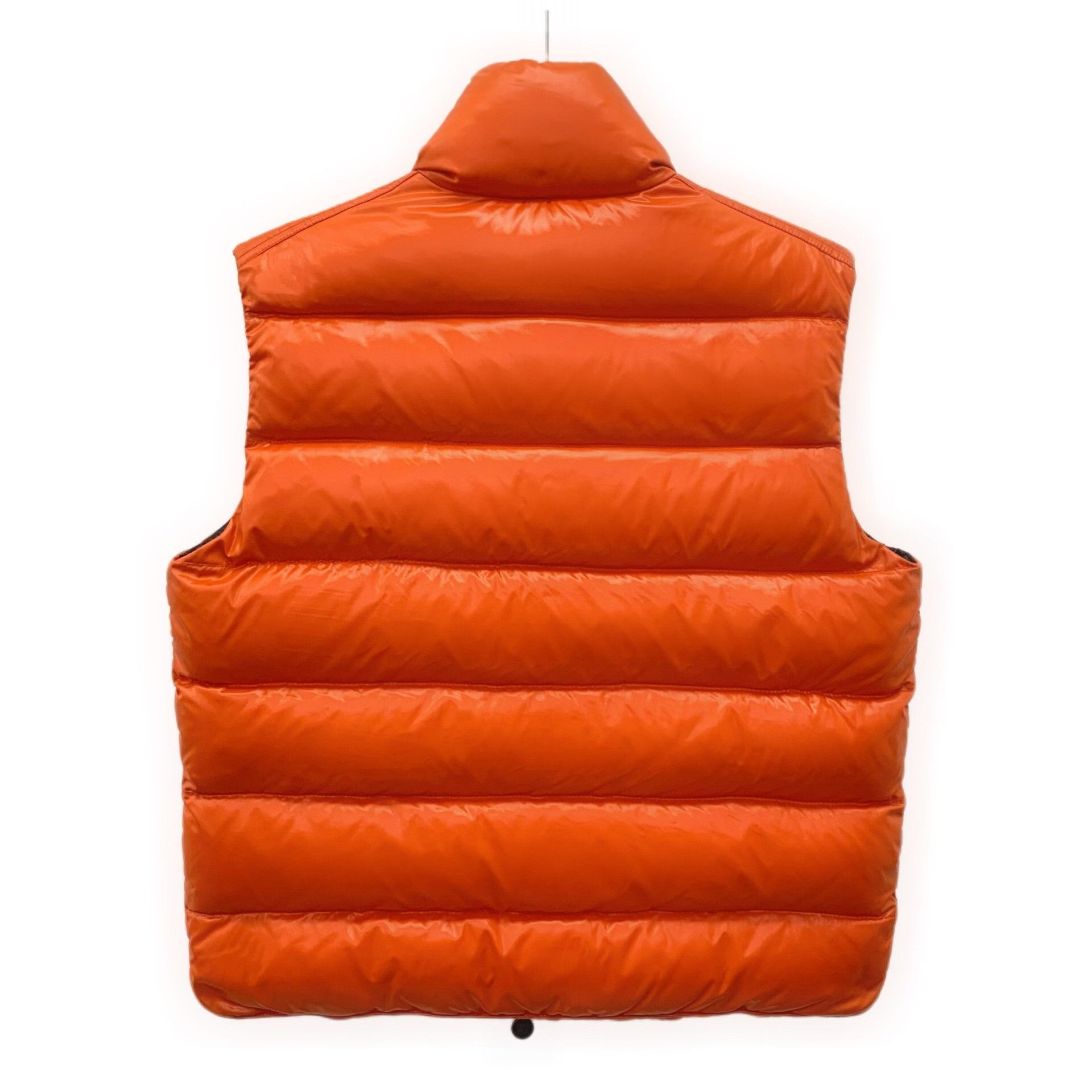 Moncler Moncler Tib Series Orange Logo Sleeveless Down Vest Size US M / EU 48-50 / 2 - 2 Thumbnail