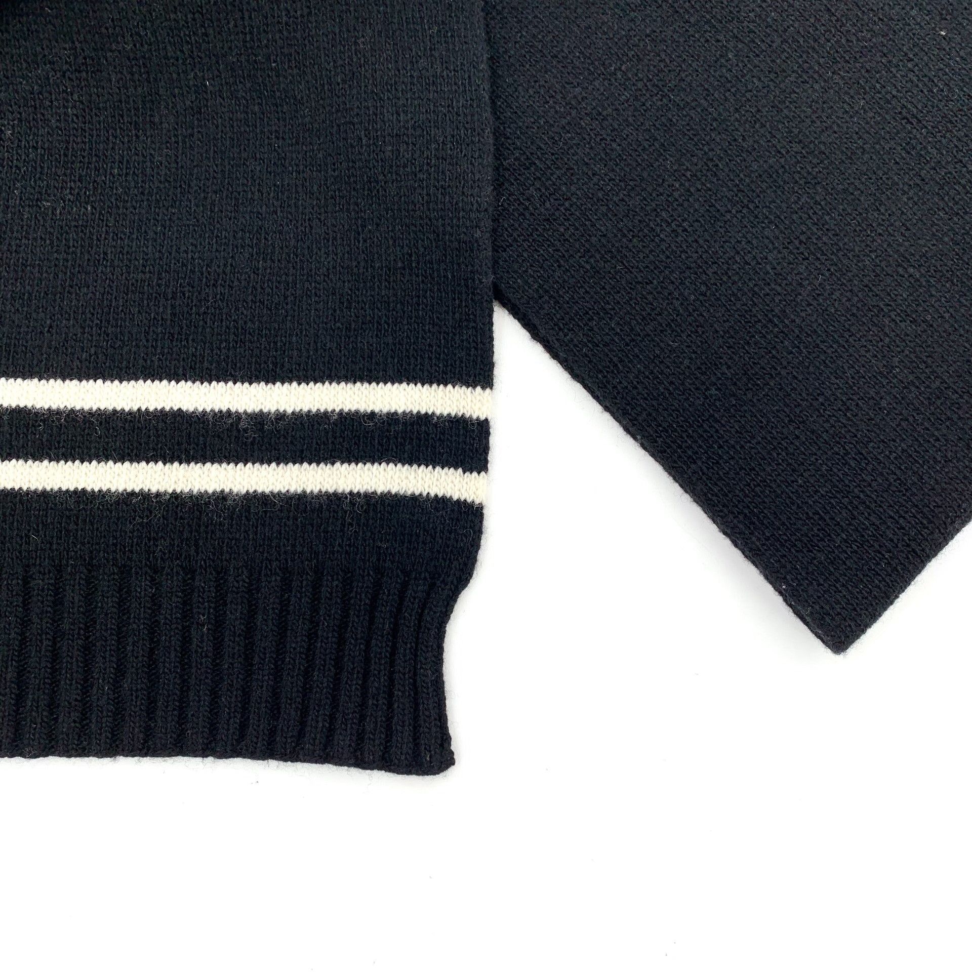 Dior Dior Black Logo Letter Wool Scarf Size ONE SIZE - 6 Thumbnail