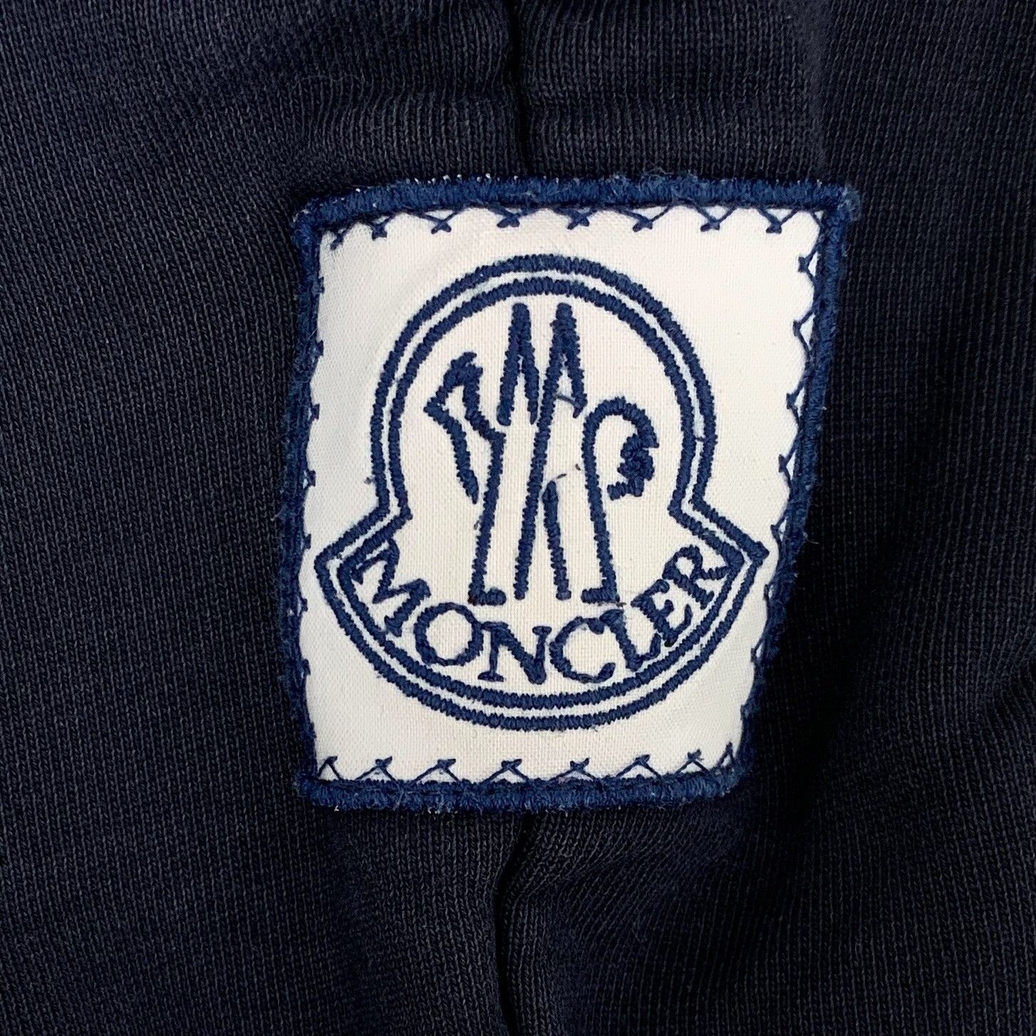 Moncler Moncler Logo Embroidered Cotton Jogger Pants Size US 26 / EU 42 - 6 Thumbnail
