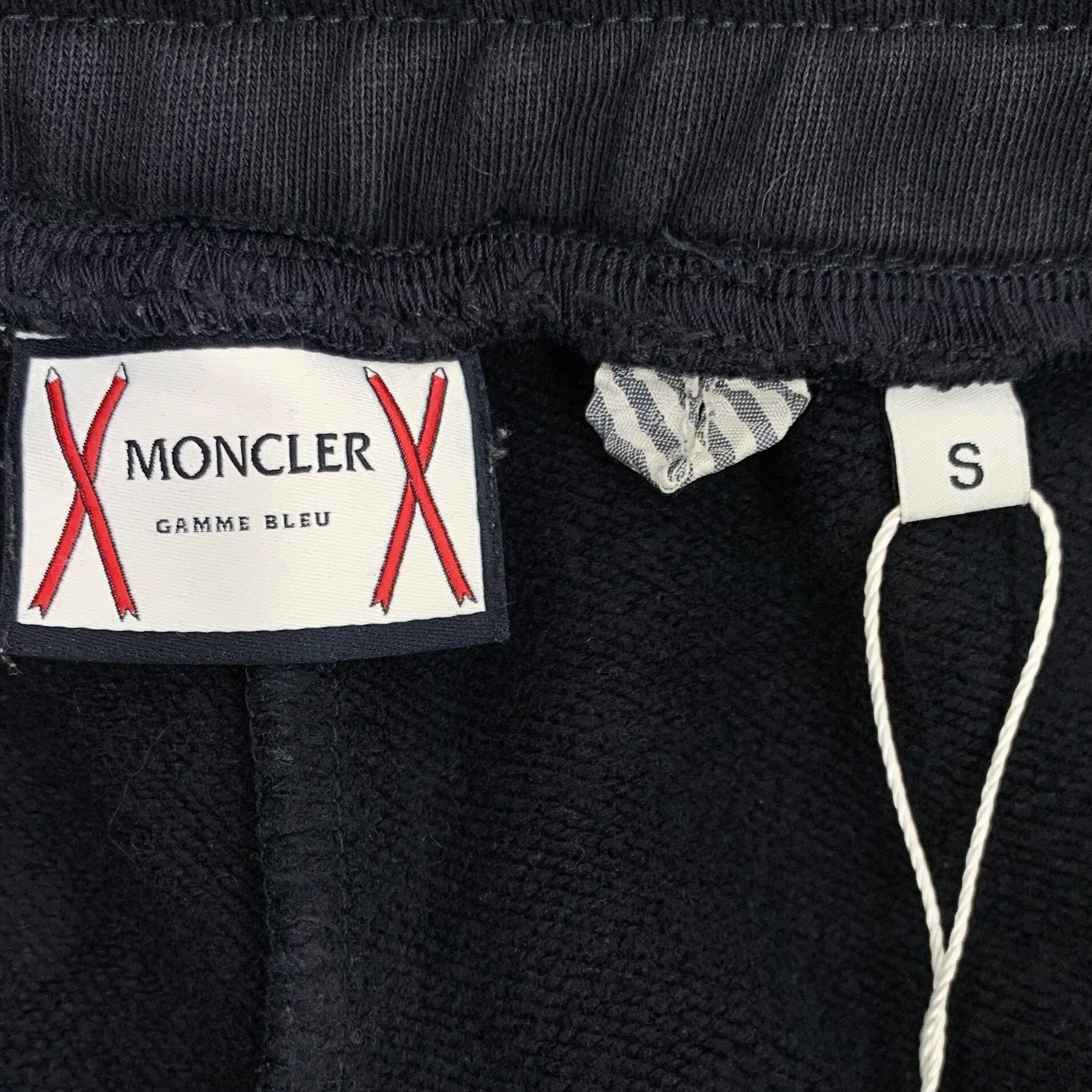 Moncler Moncler Logo Embroidered Cotton Jogger Pants Size US 26 / EU 42 - 7 Thumbnail