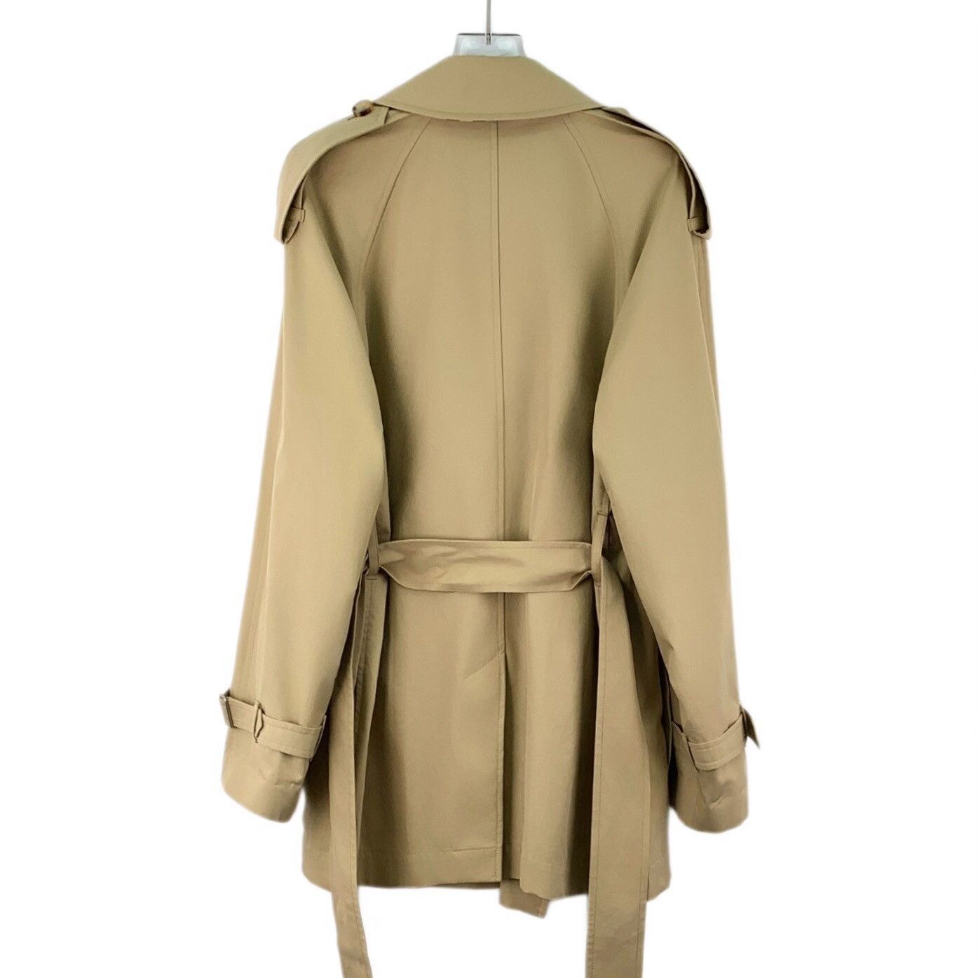 Burberry Burberry Brown Cotton Belted Trench Coat Size S / US 4 / IT 40 - 2 Thumbnail